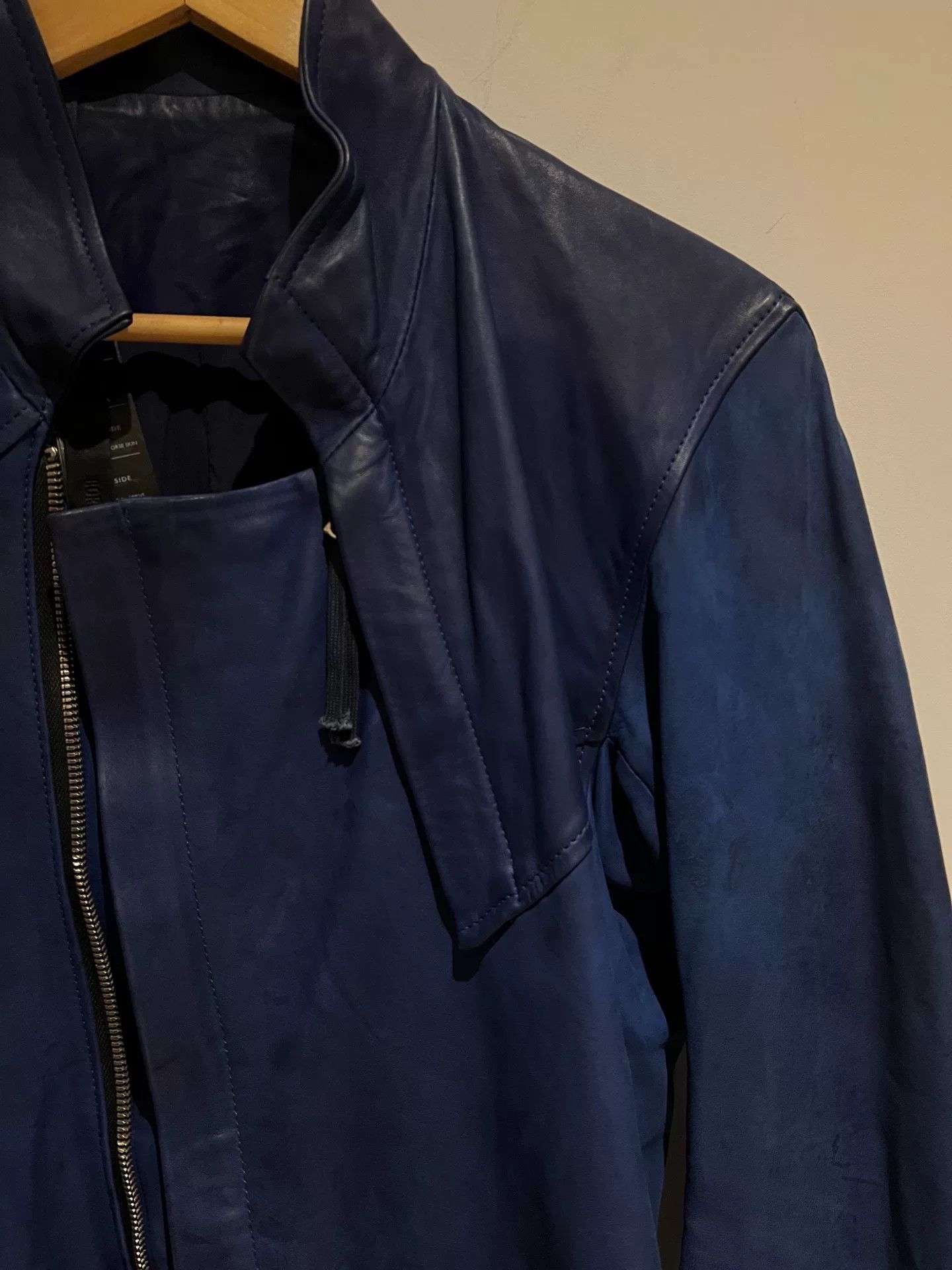 Boris Bidjan Saberi Boris Bidjan Saberi Rare Blue Jacket Size US M / EU 48-50 / 2 - 2 Thumbnail