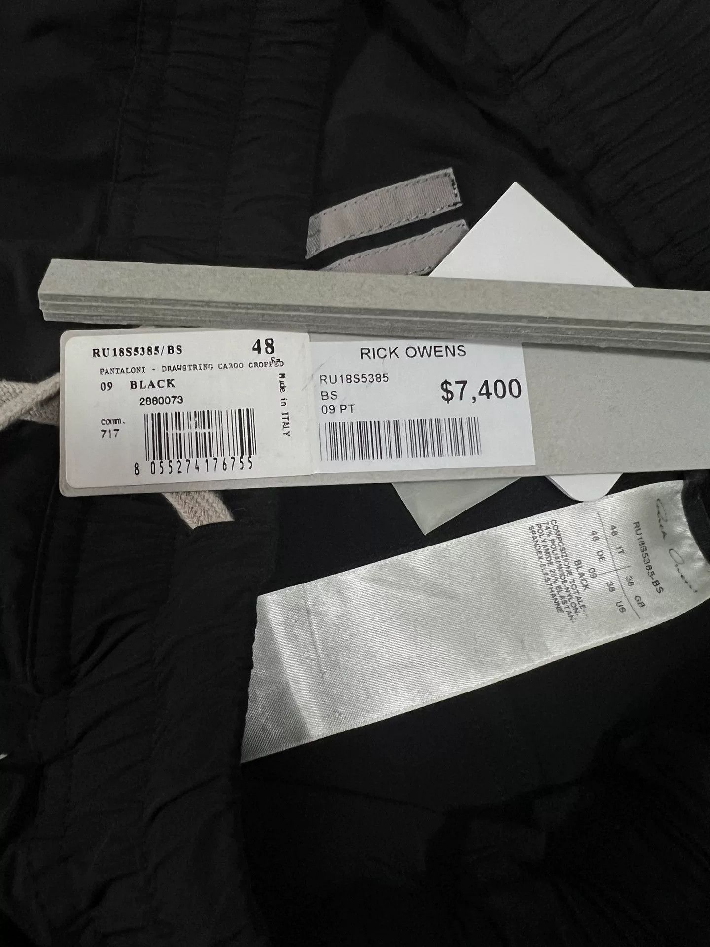 Rick Owens Rick Owens Cargo Drop-Crotch Pants Size US 32 / EU 48 - 5 Thumbnail