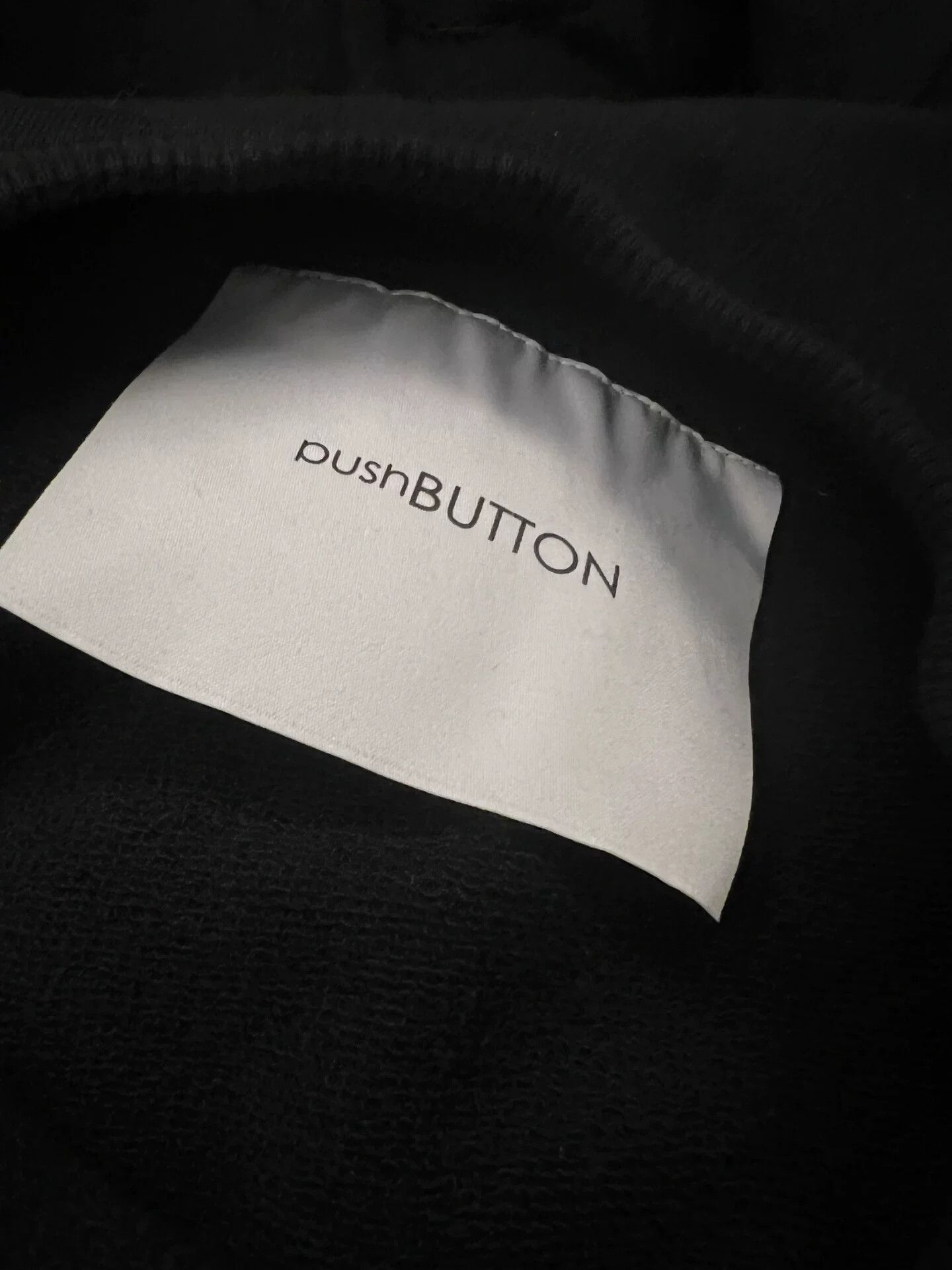 pushBUTTON Black Oversized Women's Sweatshirt by pushBUTTON Size M / US 6-8 / IT 42-44 - 4 Thumbnail