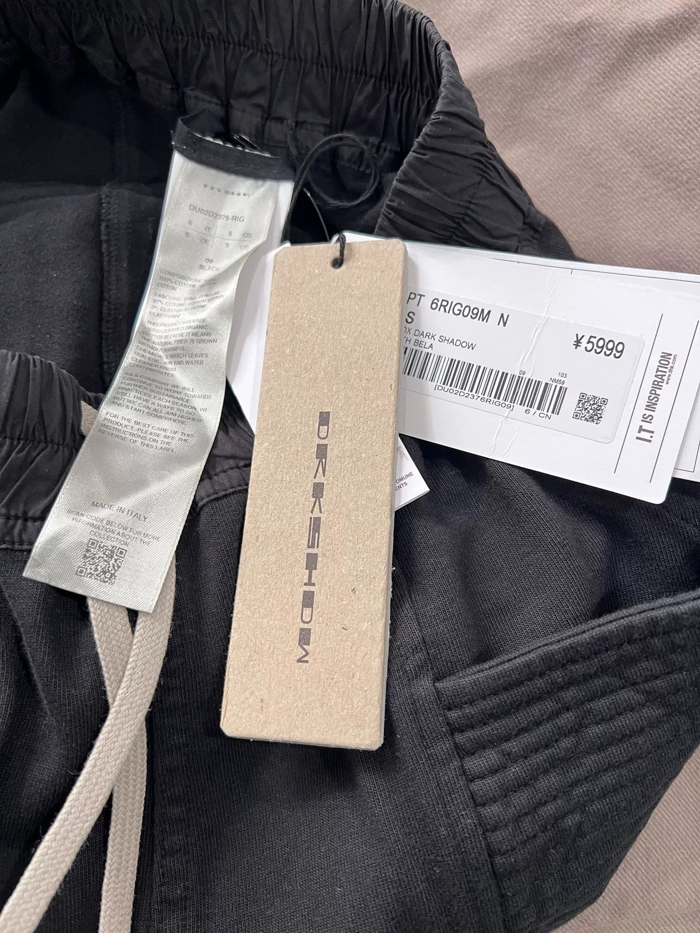 Rick Owens Rick Owens Thick Cotton Double Loop Shirt Size US 26 / EU 42 - 2 Thumbnail