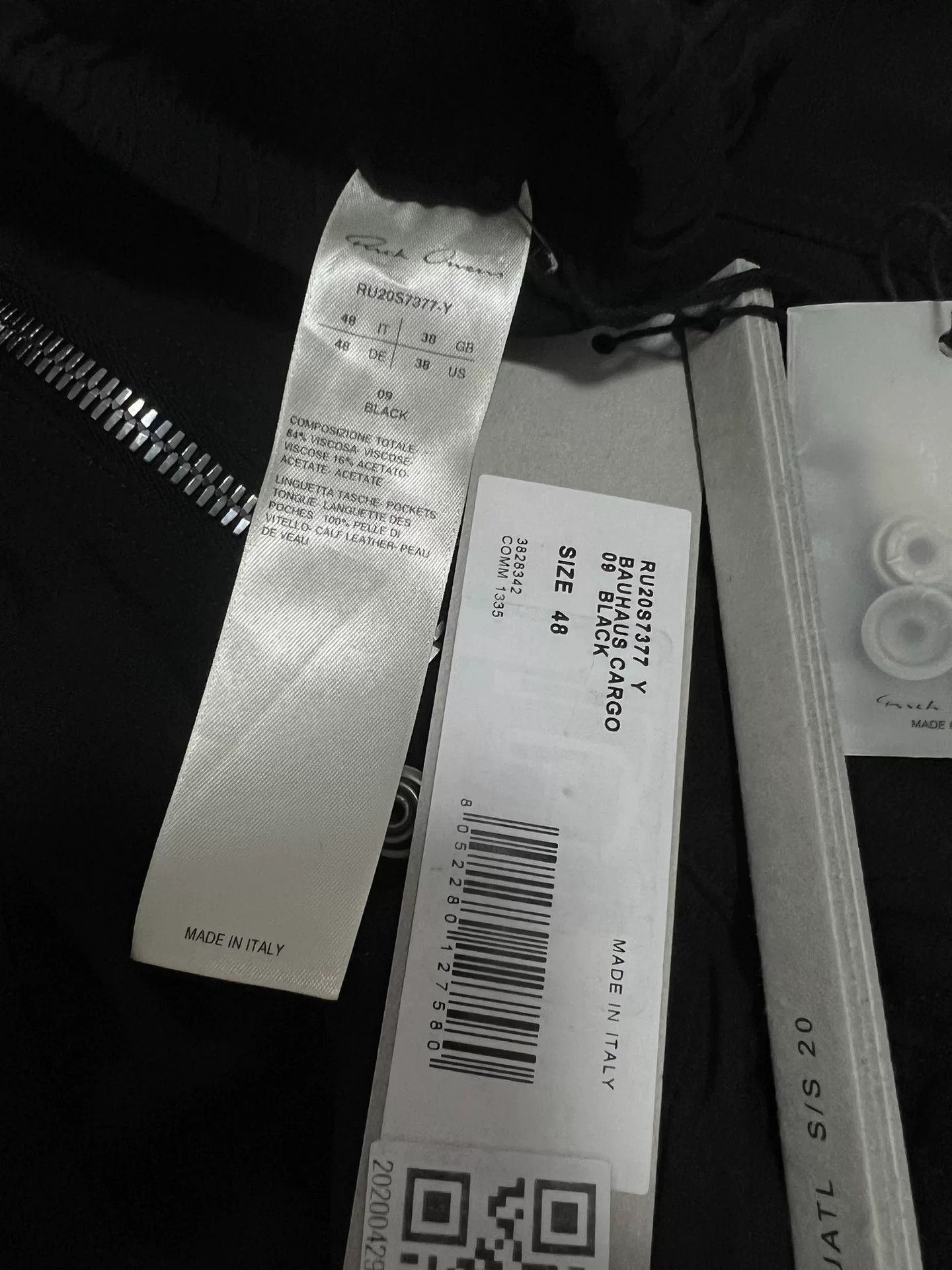 Rick Owens Rick Owens 5-Zipper Pants in Black Size US 32 / EU 48 - 5 Thumbnail