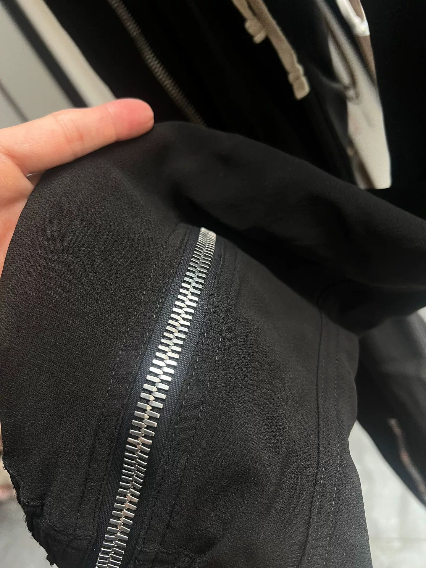 Rick Owens Rick Owens 5-Zipper Pants in Black Size US 32 / EU 48 - 3 Thumbnail