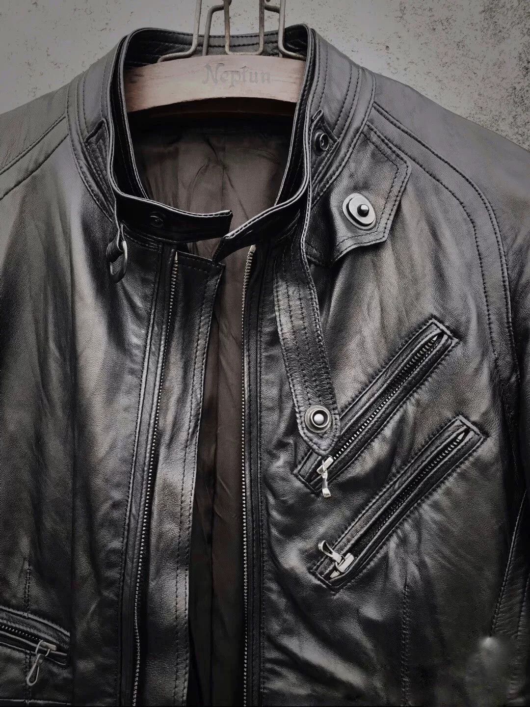 Julius Soft Black Lambskin Leather Jacket Size US S / EU 44-46 / 1 - 4 Thumbnail