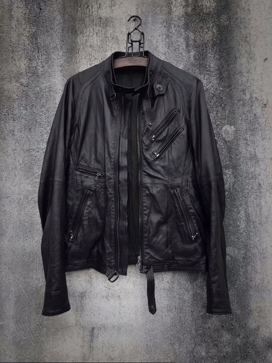 Julius Soft Black Lambskin Leather Jacket Size US S / EU 44-46 / 1 - 3 Thumbnail