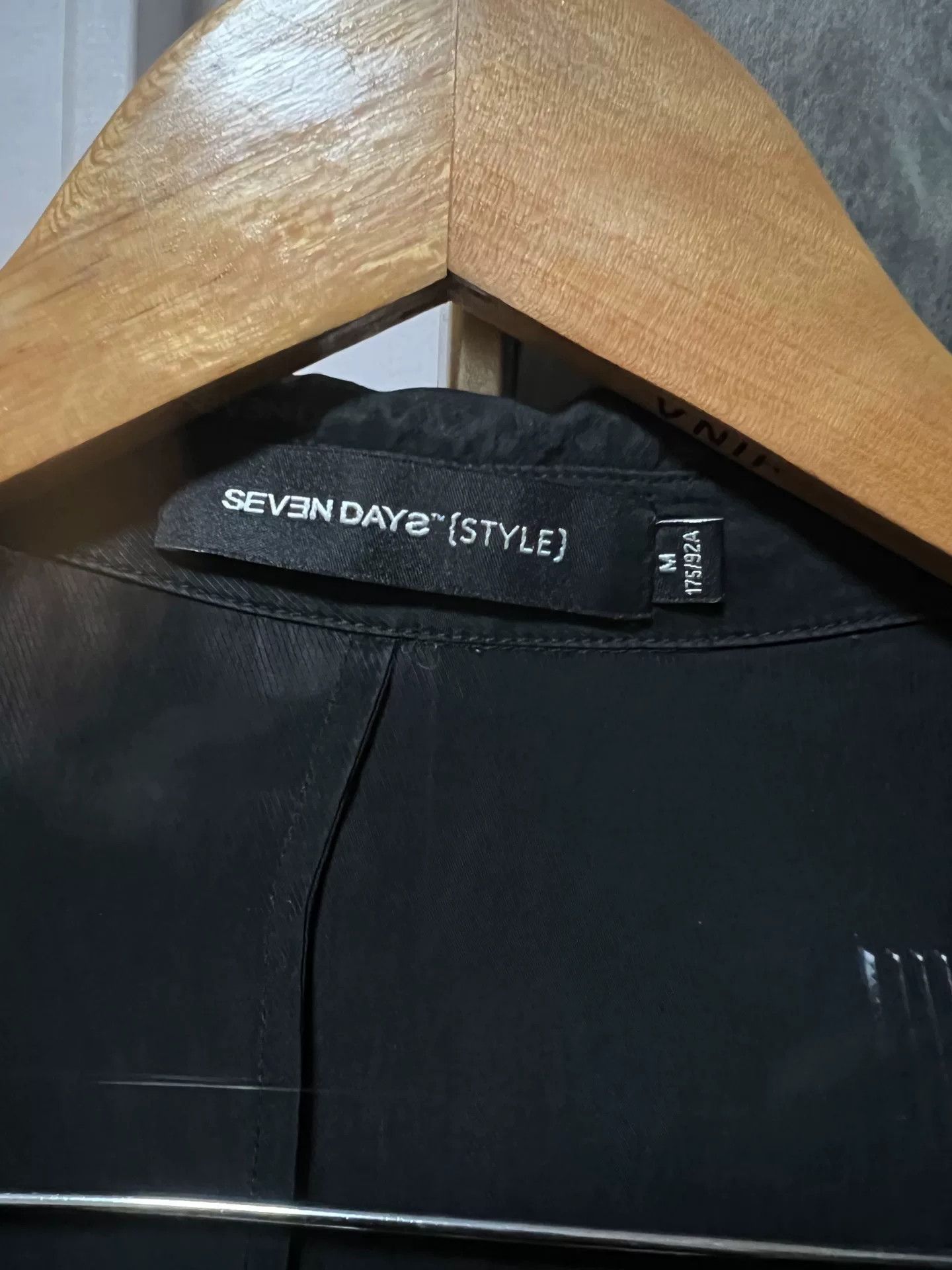 Japanese Brand Seven Days Designer Blouse in Black Size M / US 6-8 / IT 42-44 - 2 Thumbnail