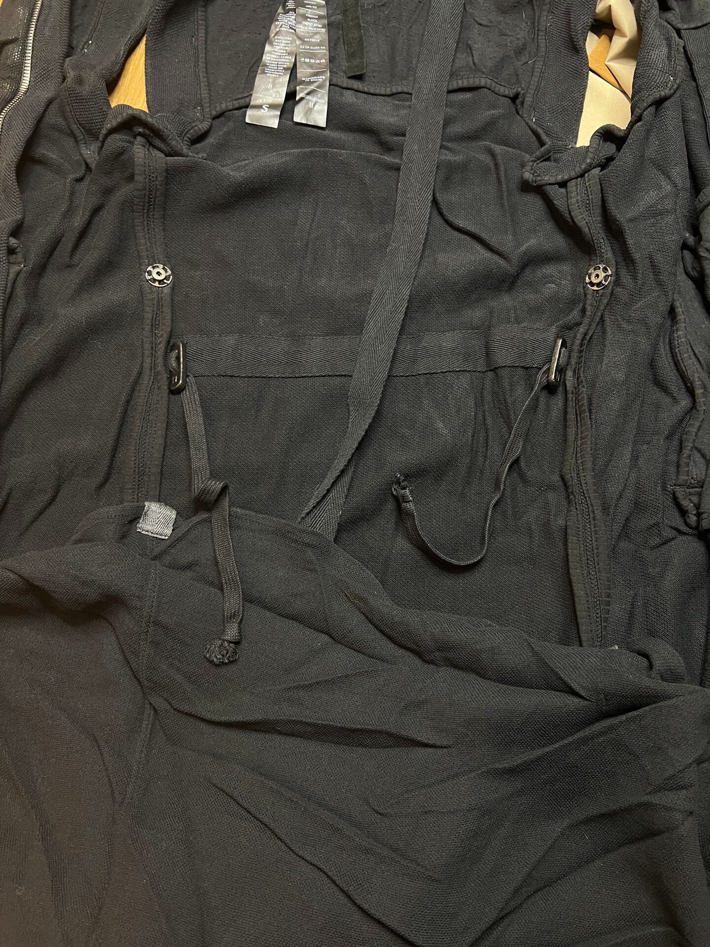 Boris Bidjan Saberi Boris Bidjan Saberi Black Vest Size US S / EU 44-46 / 1 - 7 Thumbnail