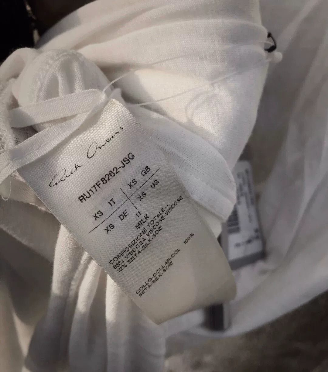 Rick Owens Rick Owens 17FW Draped Knit Dress Size XS / US 0-2 / IT 36-38 - 5 Thumbnail