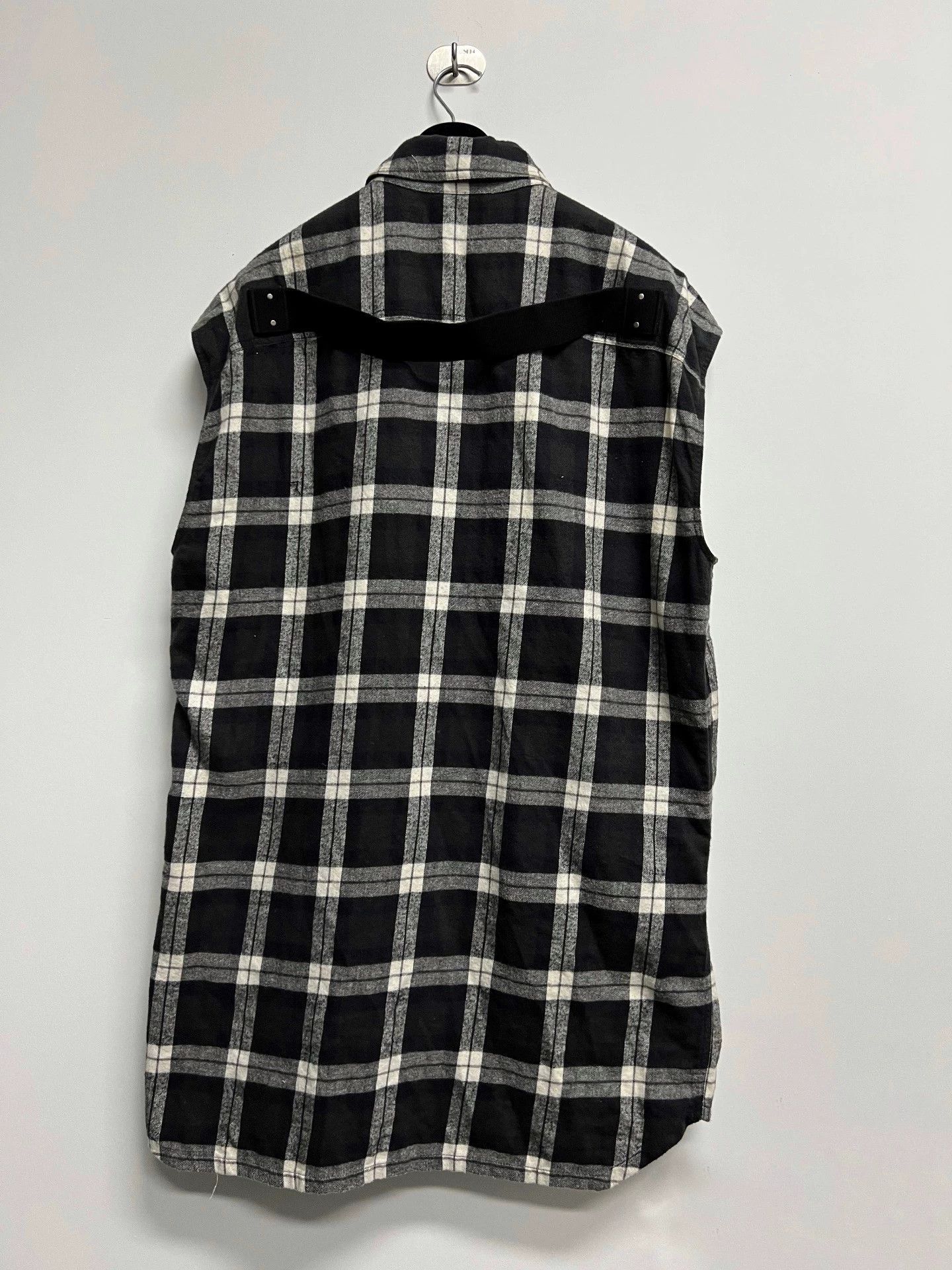 Rick Owens Rick Owens Sleeveless Plaid Shirt Size US M / EU 48-50 / 2 - 2 Thumbnail