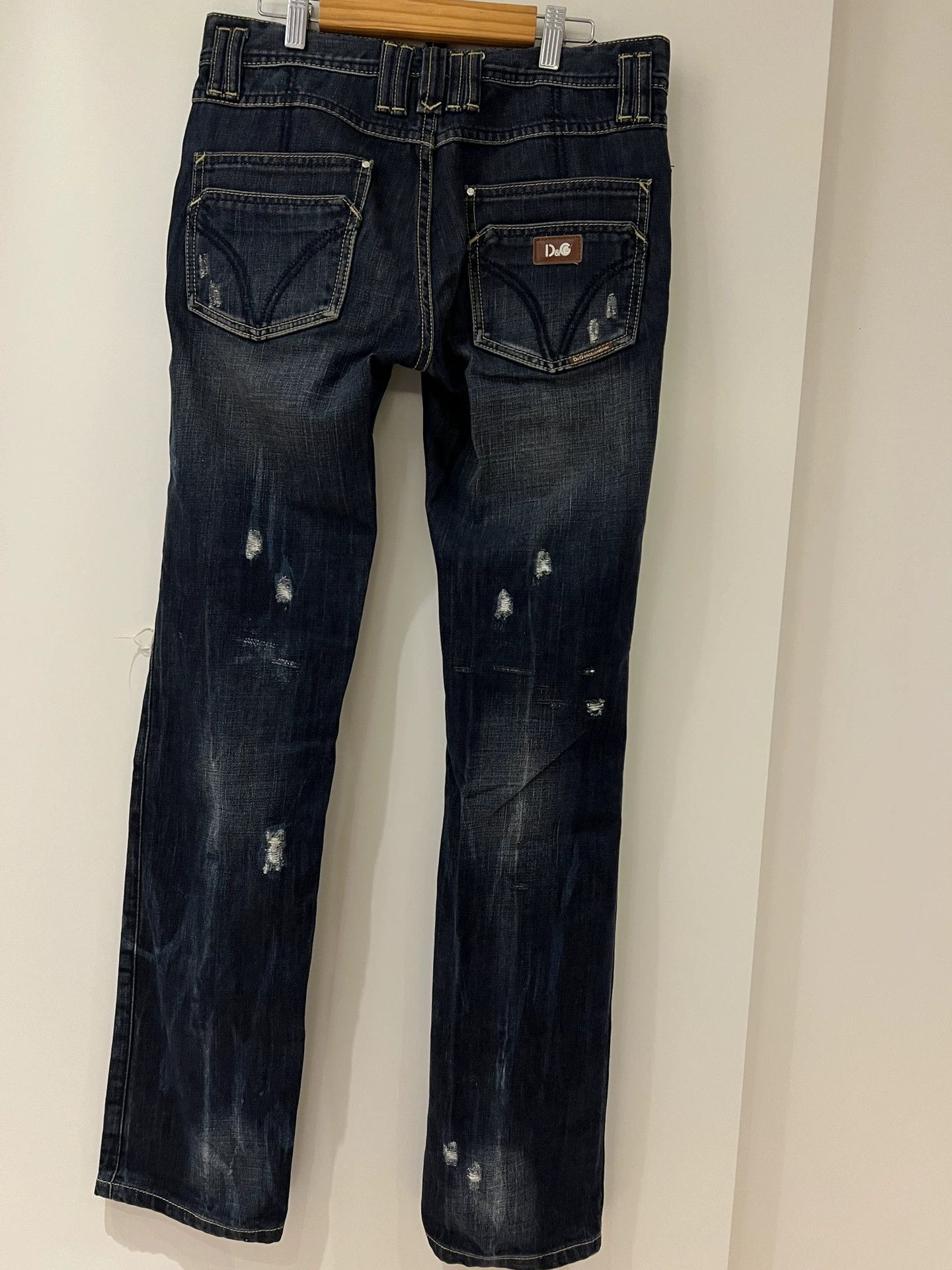 Dolce & Gabbana D&G Low Waist Denim Jeans Size US 39 - 3 Thumbnail