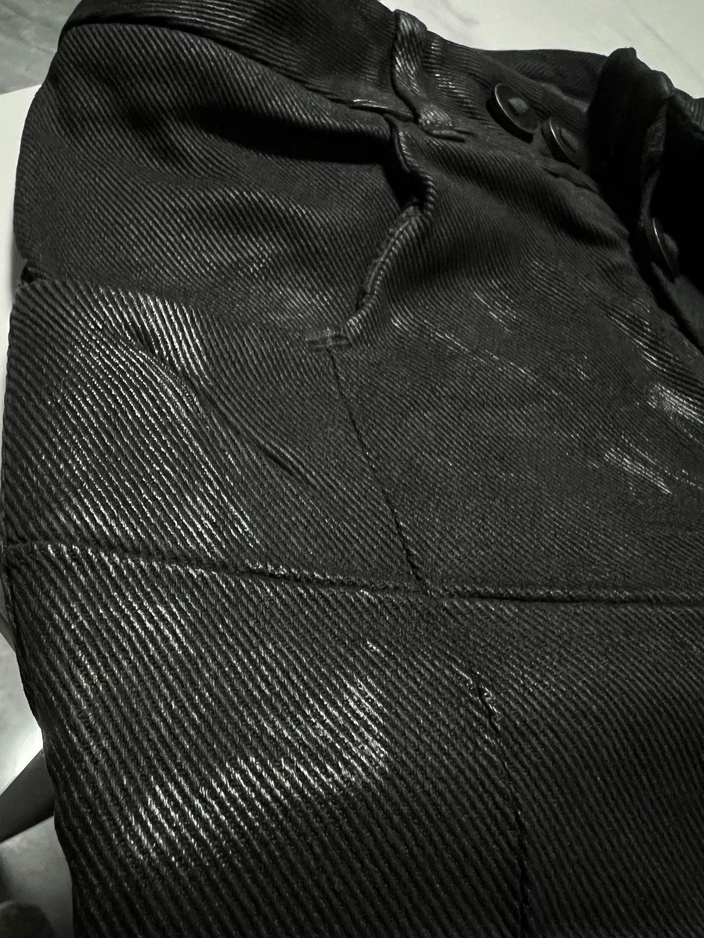 Boris Bidjan Saberi Boris Bidjan Saberi Coated Shorts Size US 26 / EU 42 - 3 Thumbnail