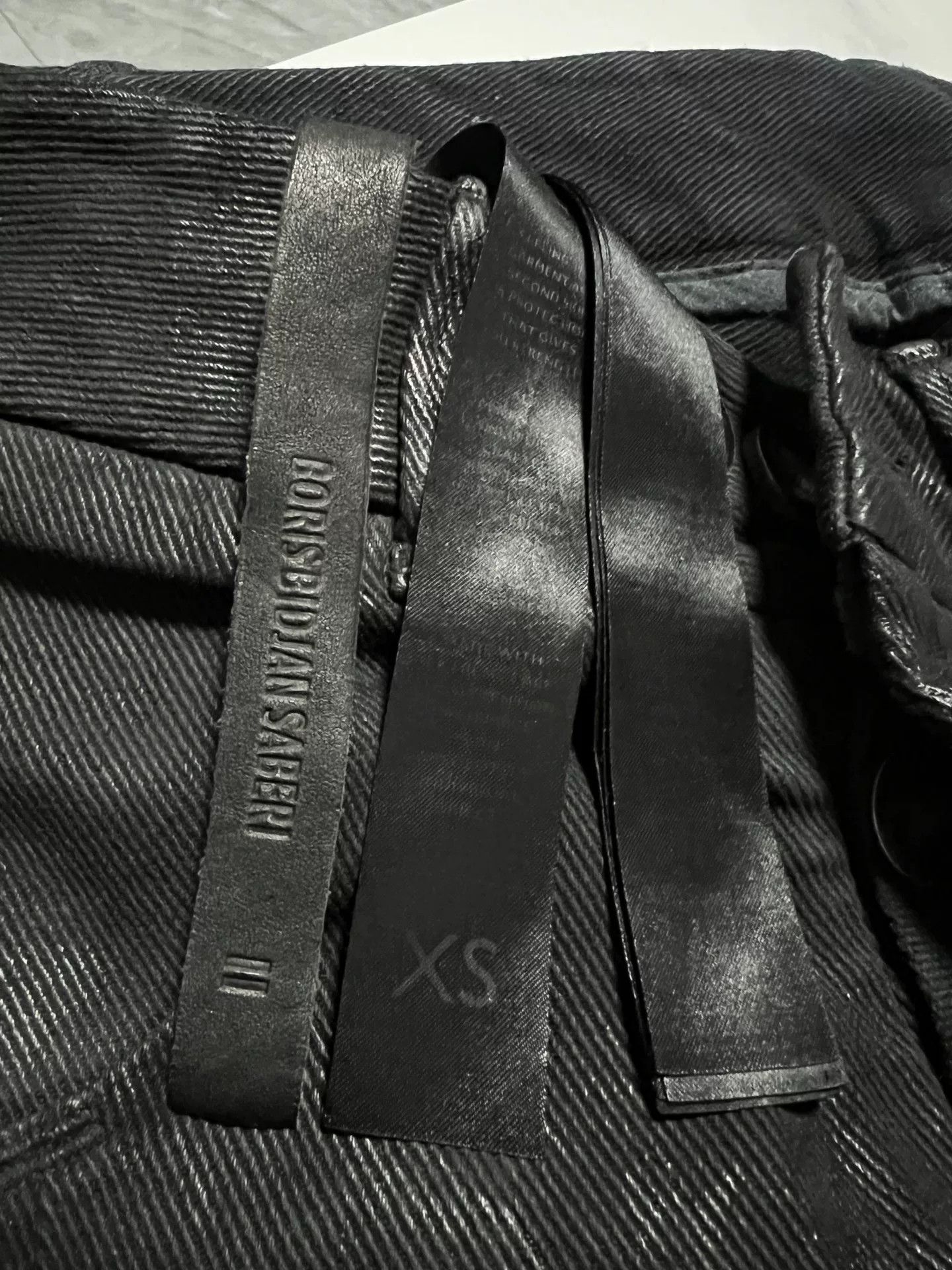Boris Bidjan Saberi Boris Bidjan Saberi Coated Shorts Size US 26 / EU 42 - 5 Thumbnail