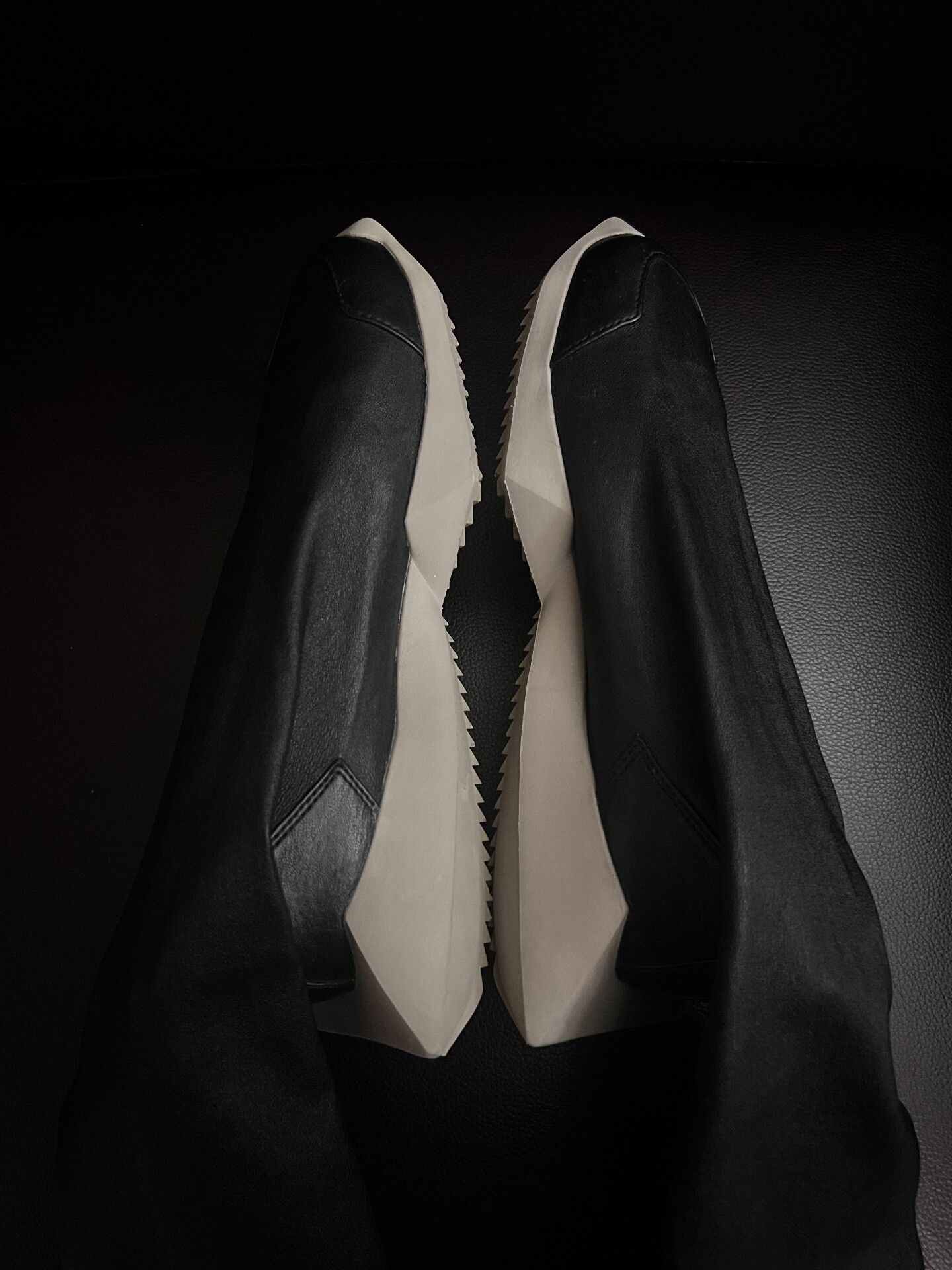 Rick Owens Rick Owens Over-the-Knee Goddess Boots Size US 6.5 / IT 36.5 - 3 Thumbnail
