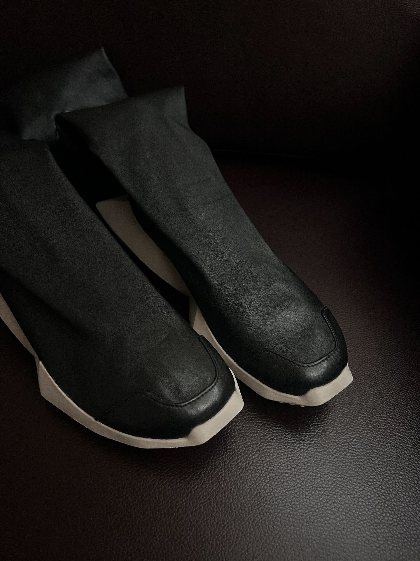 Rick Owens Rick Owens Over-the-Knee Goddess Boots Size US 6.5 / IT 36.5 - 5 Thumbnail