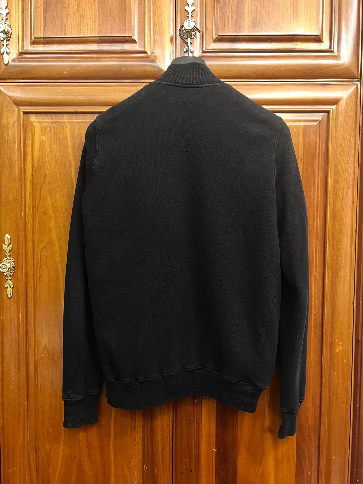 Rick Owens Rick Owens Black Zip Front Pilot Jacket Size US M / EU 48-50 / 2 - 2 Thumbnail