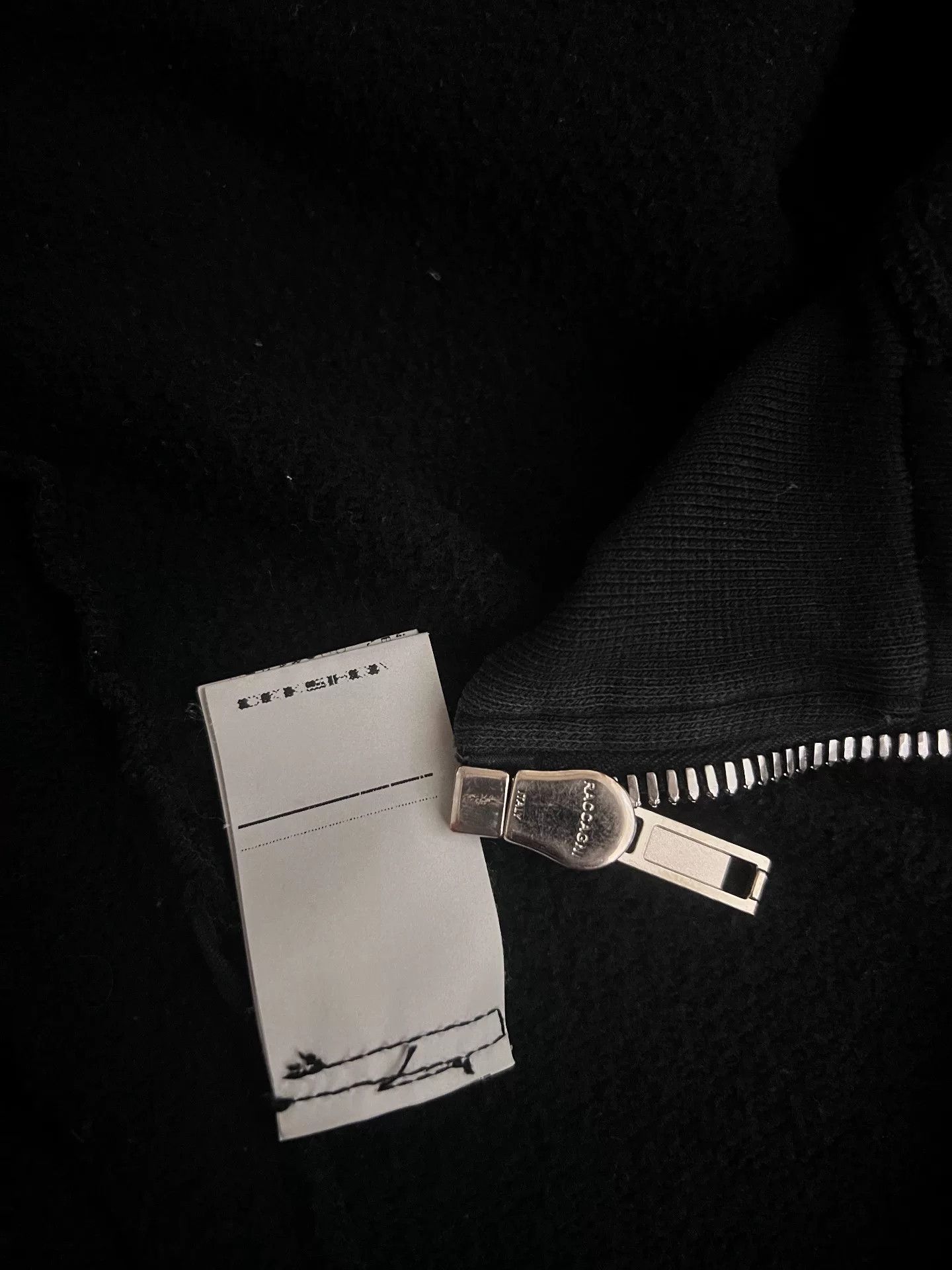 Rick Owens Rick Owens Black Zip Front Pilot Jacket Size US M / EU 48-50 / 2 - 9 Thumbnail