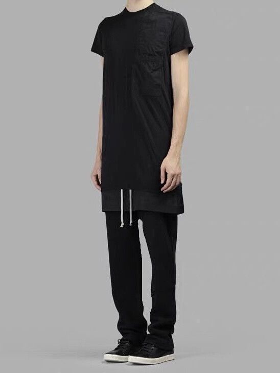 Rick Owens Rick Owens Black Nylon Pants with Drawstring Size 28" / US 6 / IT 42 - 3 Thumbnail