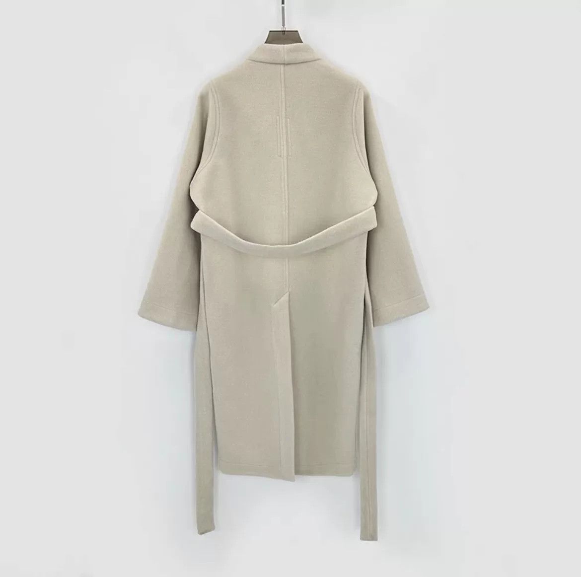 Rick Owens Rick Owens Dark Avant-Garde Wool Coat Size S / US 4 / IT 40 - 5 Thumbnail