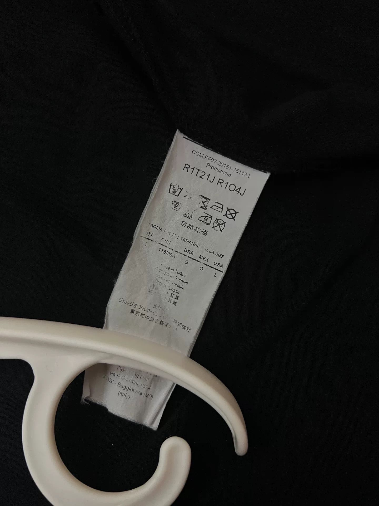 Emporio Armani Emporio Armani Vintage Printed Short Sleeve Tee Size US L / EU 52-54 / 3 - 6 Thumbnail