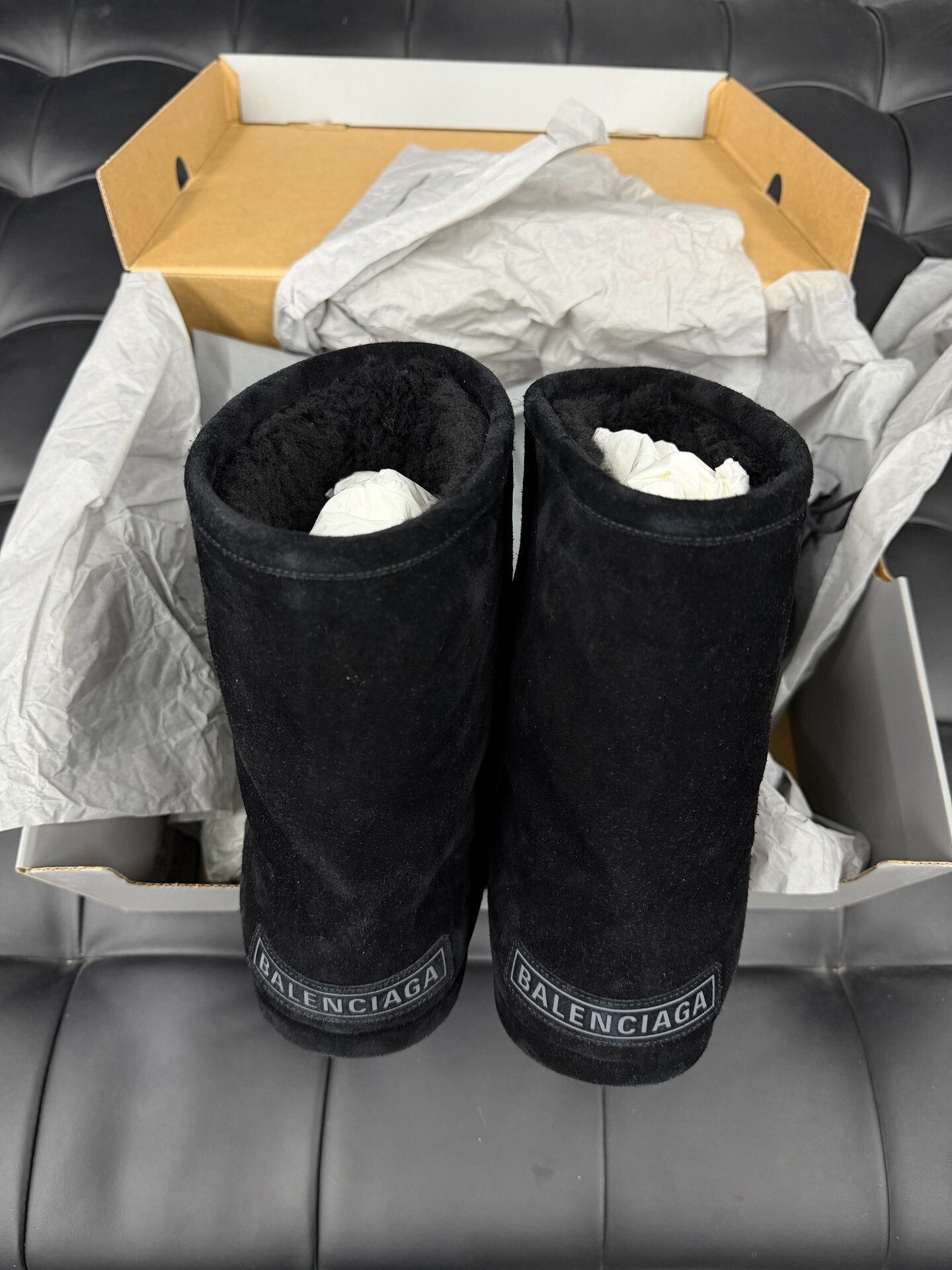 Balenciaga Balenciaga Black Snow Boots Size 42 Size US 9 / EU 42 - 2 Thumbnail