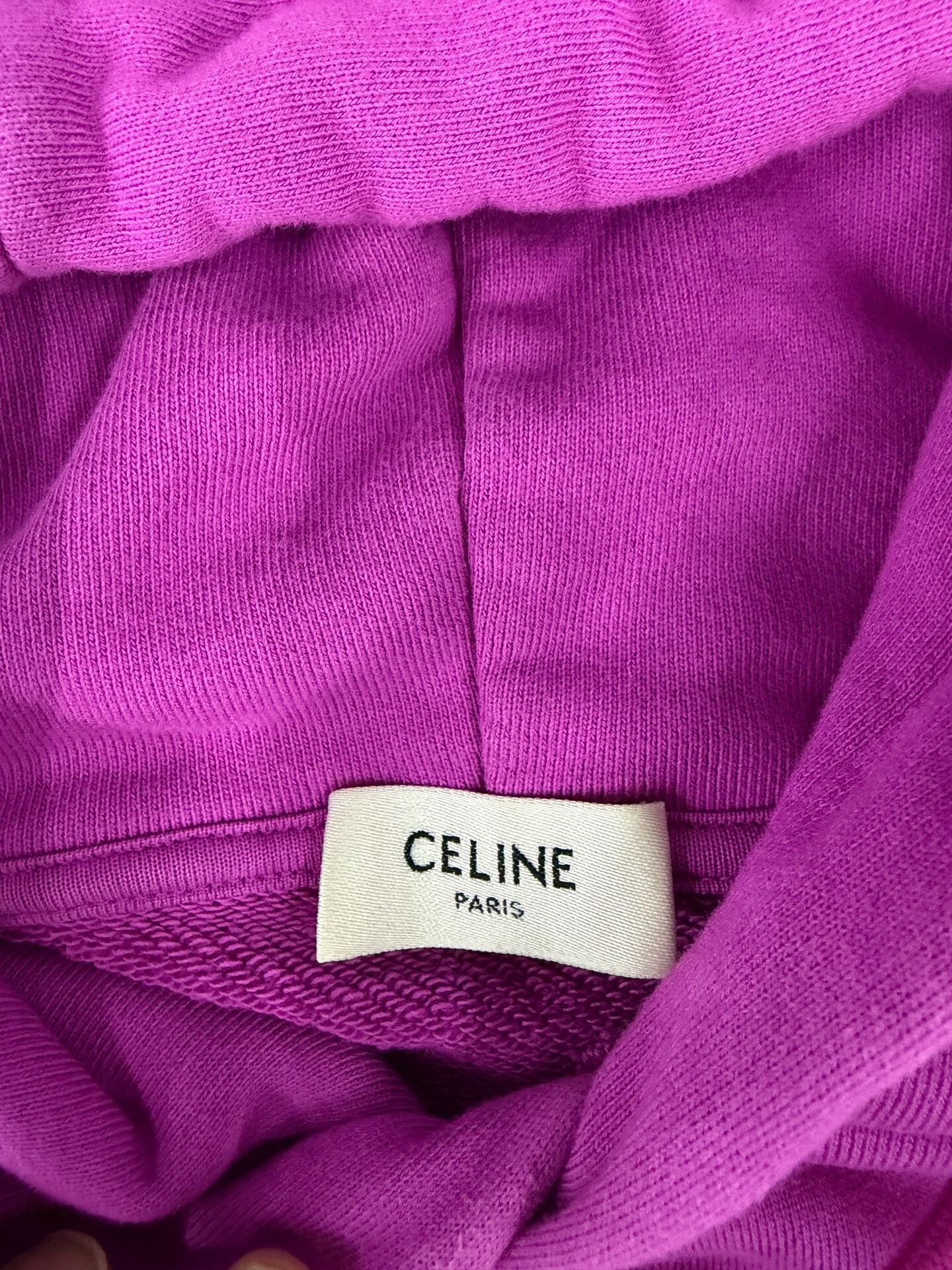 Celine Celine Pink Hoodie Sweater Size L / US 10 / IT 46 - 3 Thumbnail
