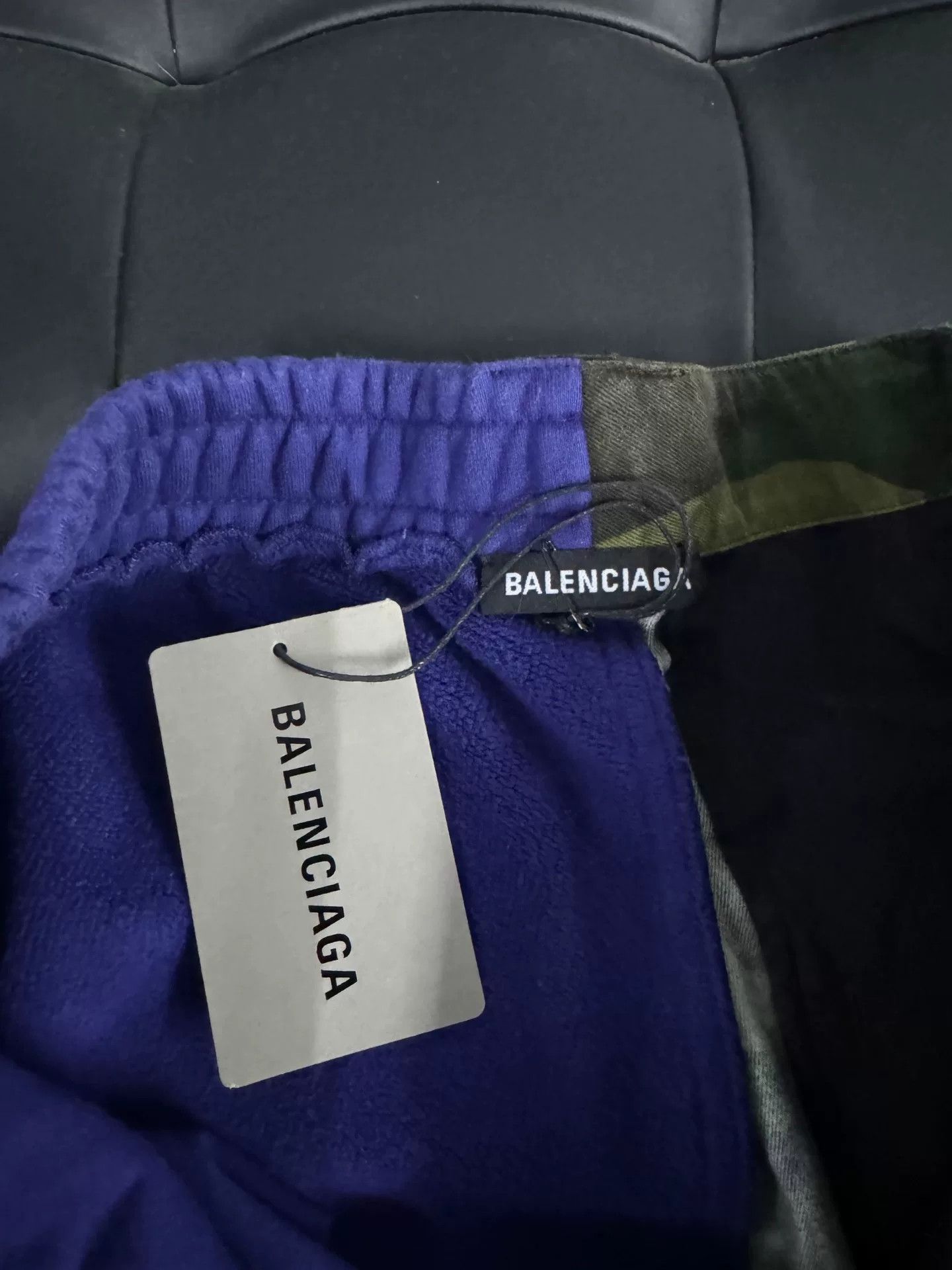 Balenciaga Balenciaga Camouflage Panel Blue Pants Size US 28 / EU 44 - 3 Thumbnail