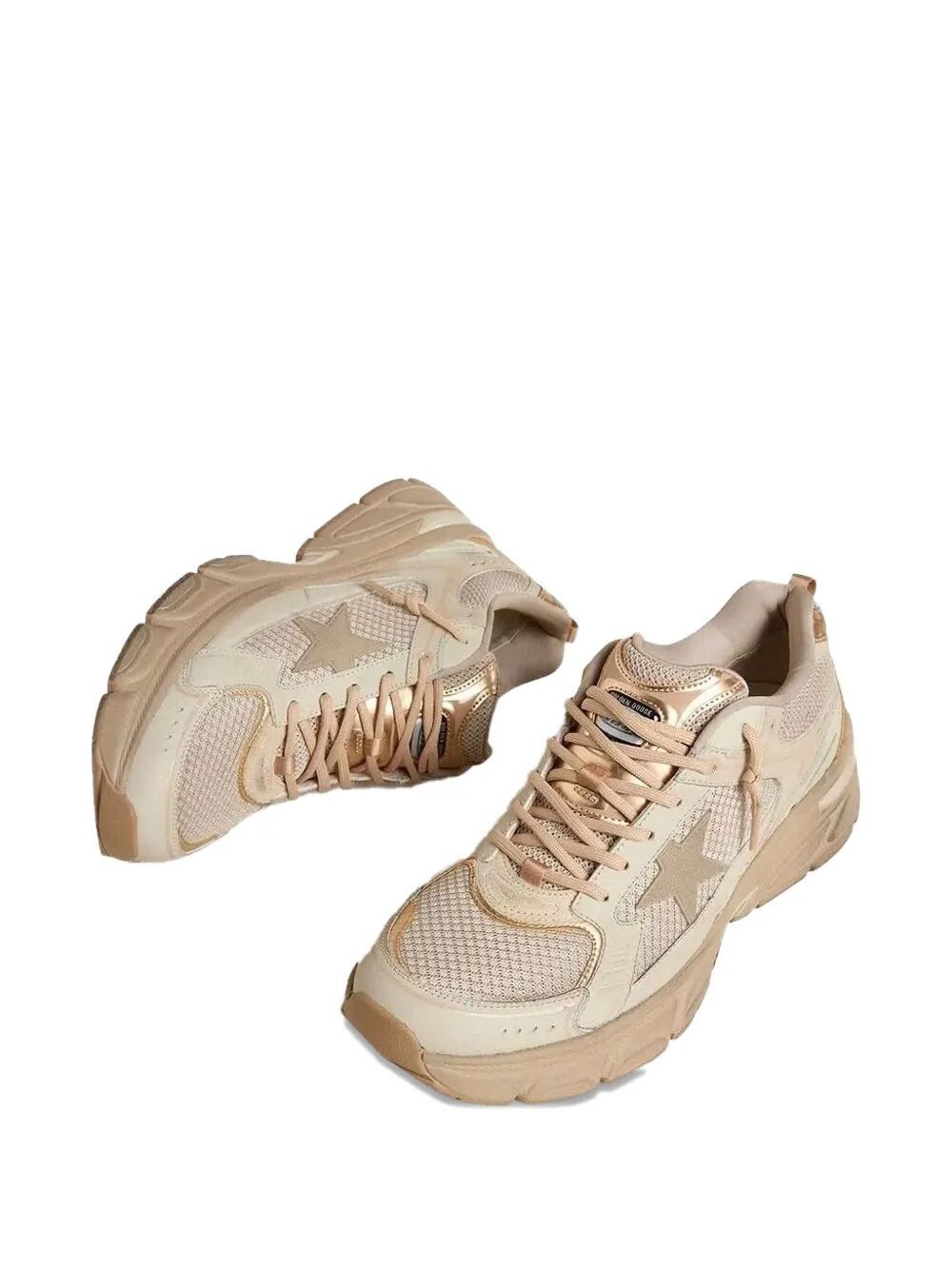 Golden Goose "LIGHTSTAR" NET LEATHER AND SUEDE UPPER TPU STAR NET HEEL Size US 10 / EU 43 - 3 Thumbnail