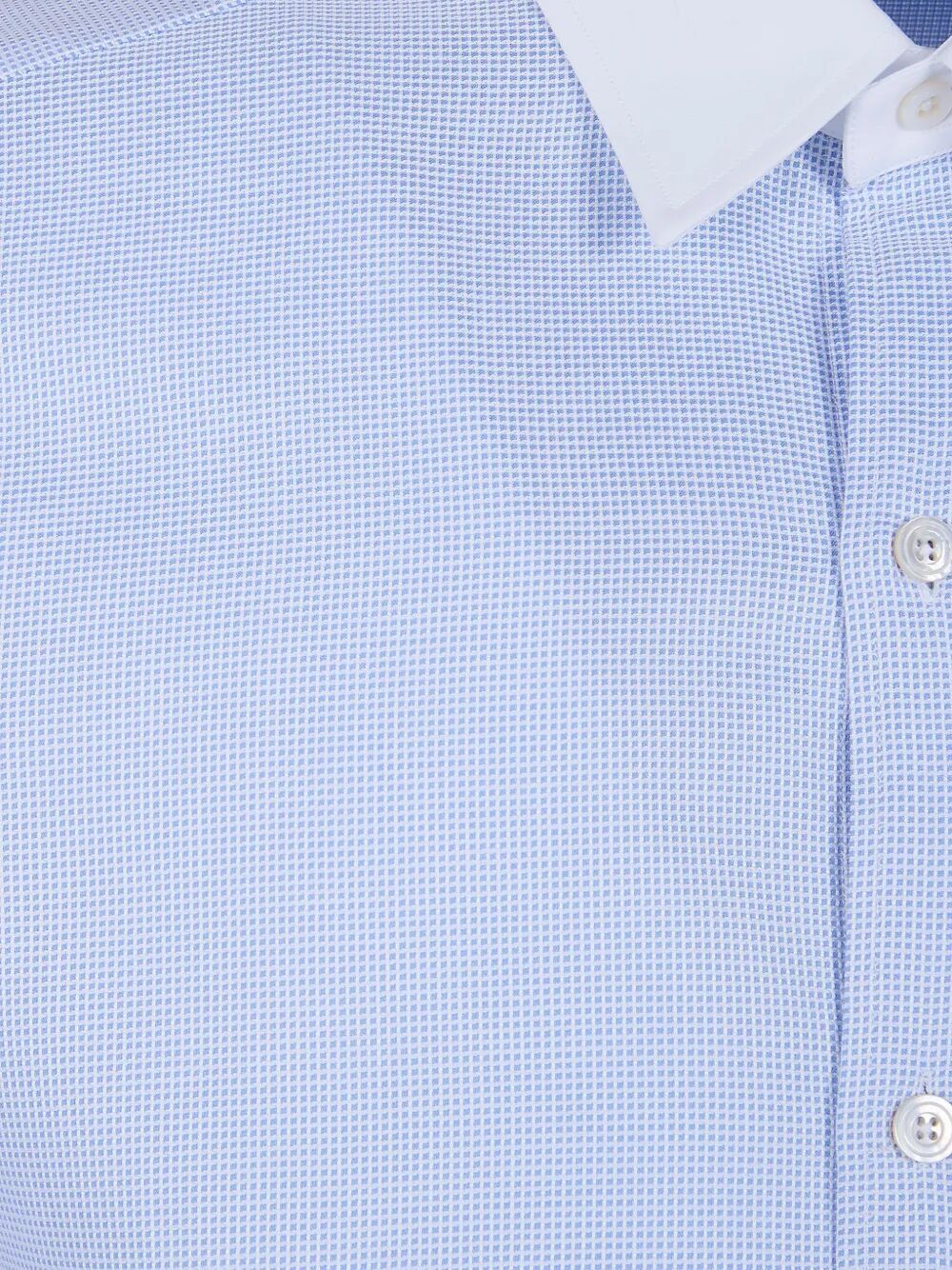 Tom Ford TRIDIMENSIONAL STRUCTURE NEW FORMAL CONTRAST COLLA AND CUFF CONCEALED PLACKET SHIRT Size US M / EU 48-50 / 2 - 6 Thumbnail
