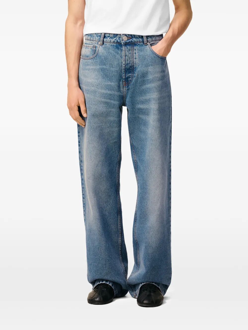 AMI LARGE FIT JEANS Size US 30 / EU 46 - 5 Thumbnail