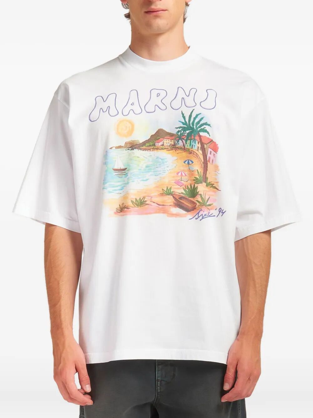 Marni T-SHIRT Size US L / EU 52-54 / 3 - 4 Thumbnail