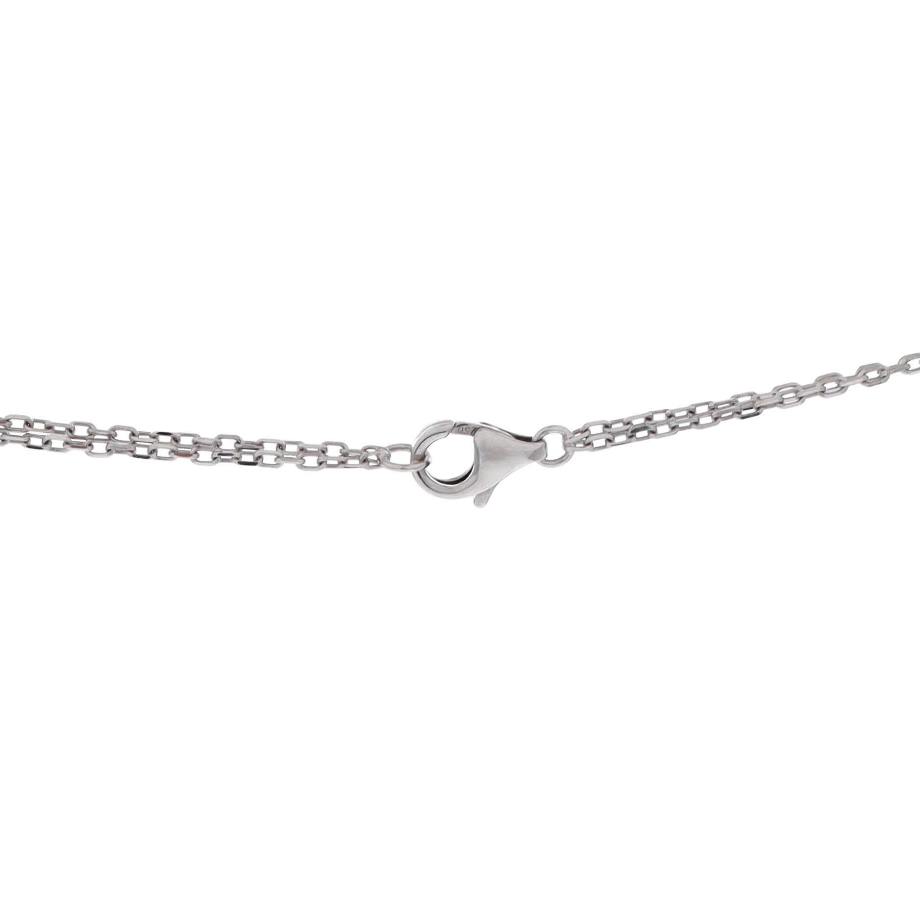 Cartier 2 Diamonds Love Pendant Necklace Size ONE SIZE - 3 Thumbnail