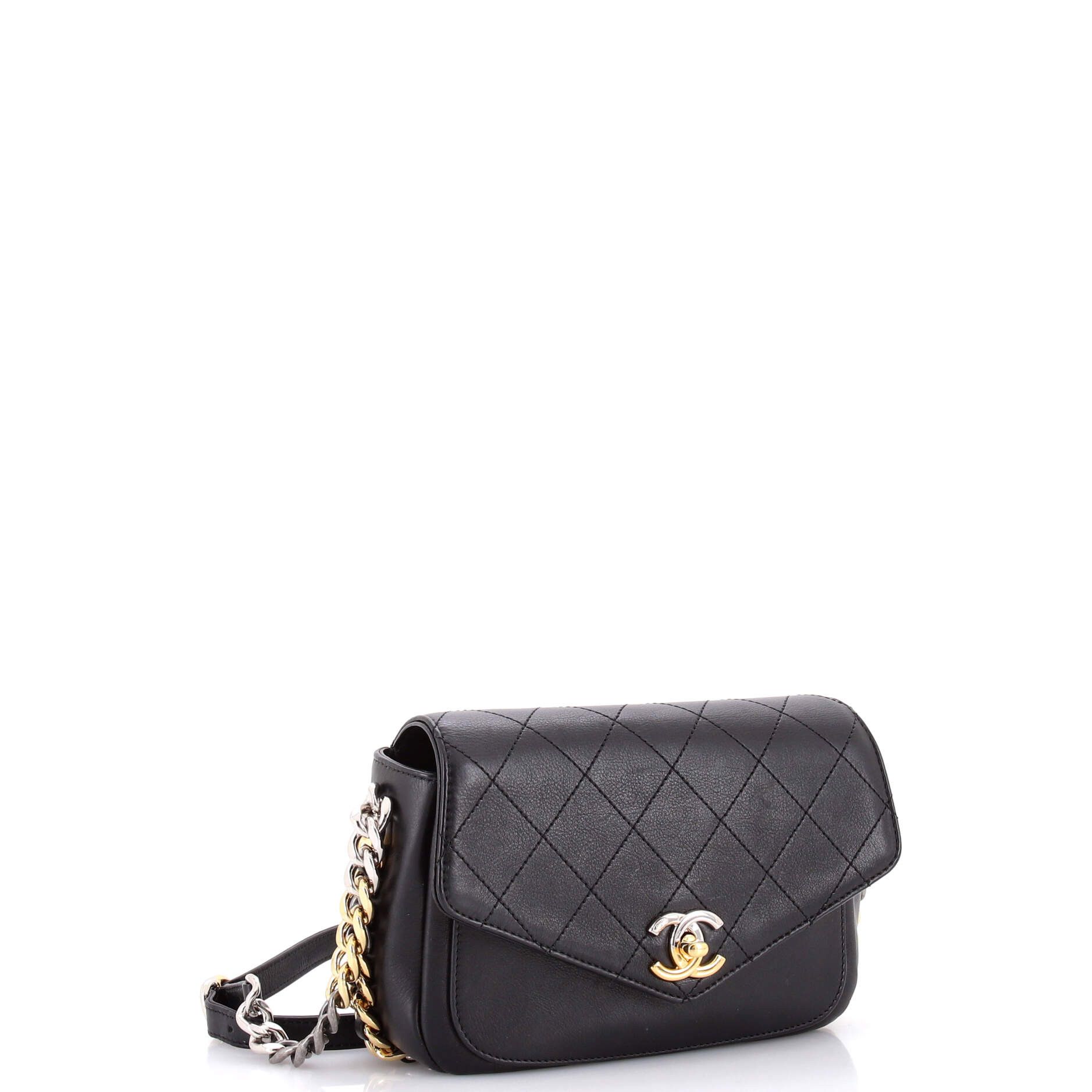 Chanel Two Tone Envelope Flap Bag Size ONE SIZE - 2 Thumbnail
