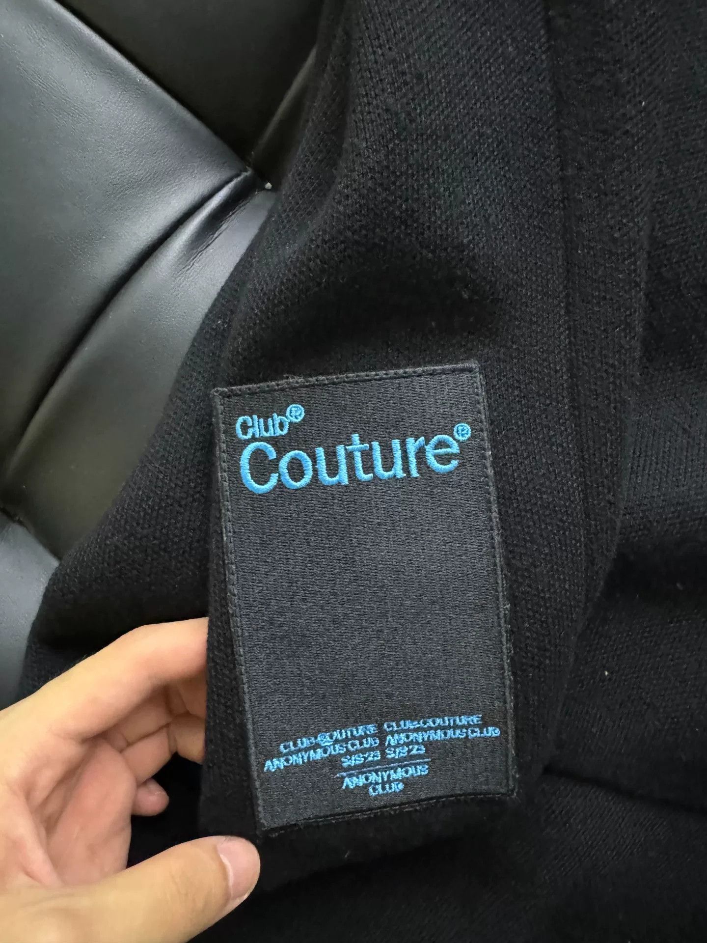 Anonymous Club Anonymous Club Hoodie with Embroidered Polo Collar Size US M / EU 48-50 / 2 - 5 Thumbnail