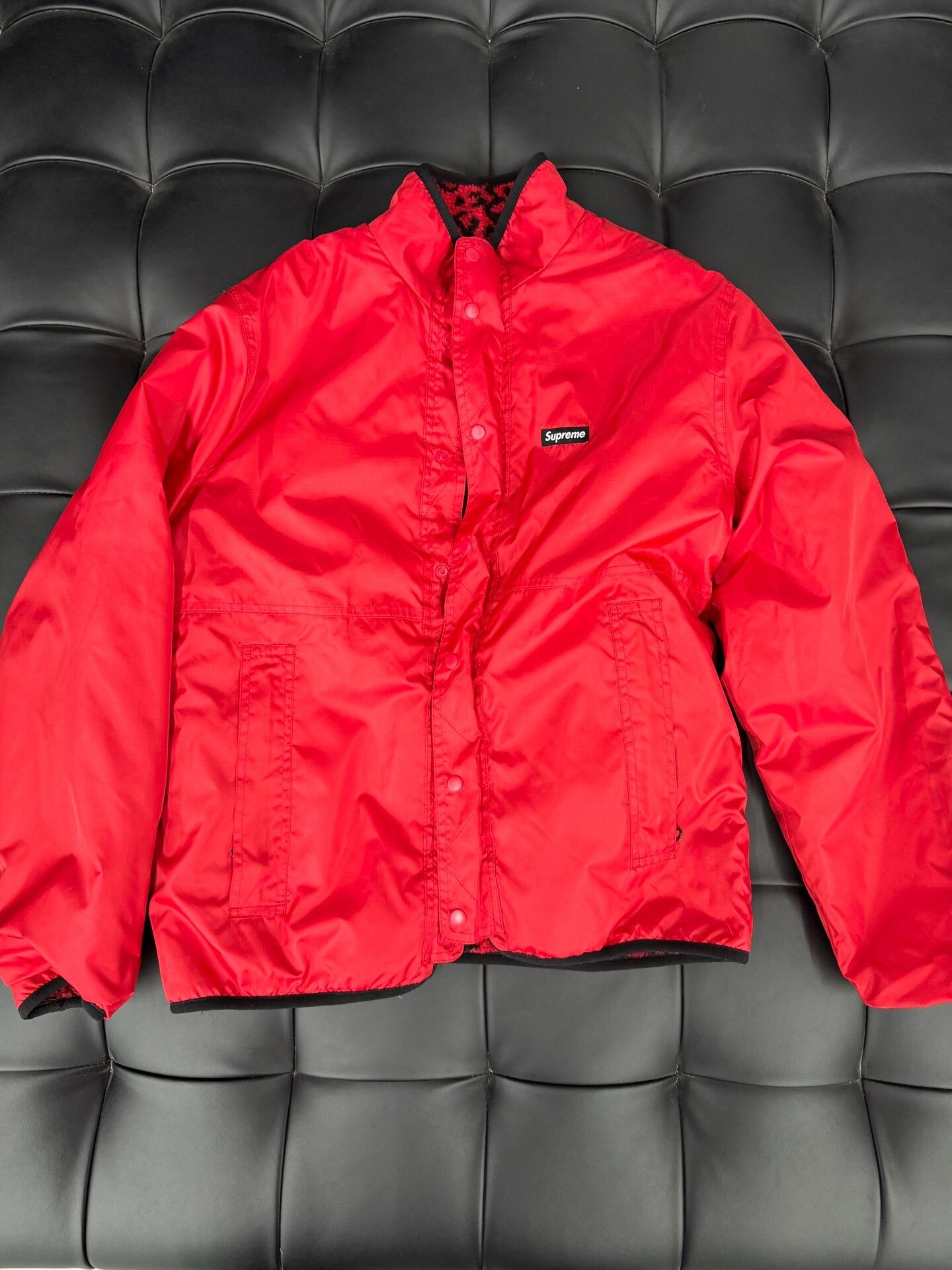 Supreme Supreme Double-Sided Red Pattern Coat Size US S / EU 44-46 / 1 - 3 Thumbnail