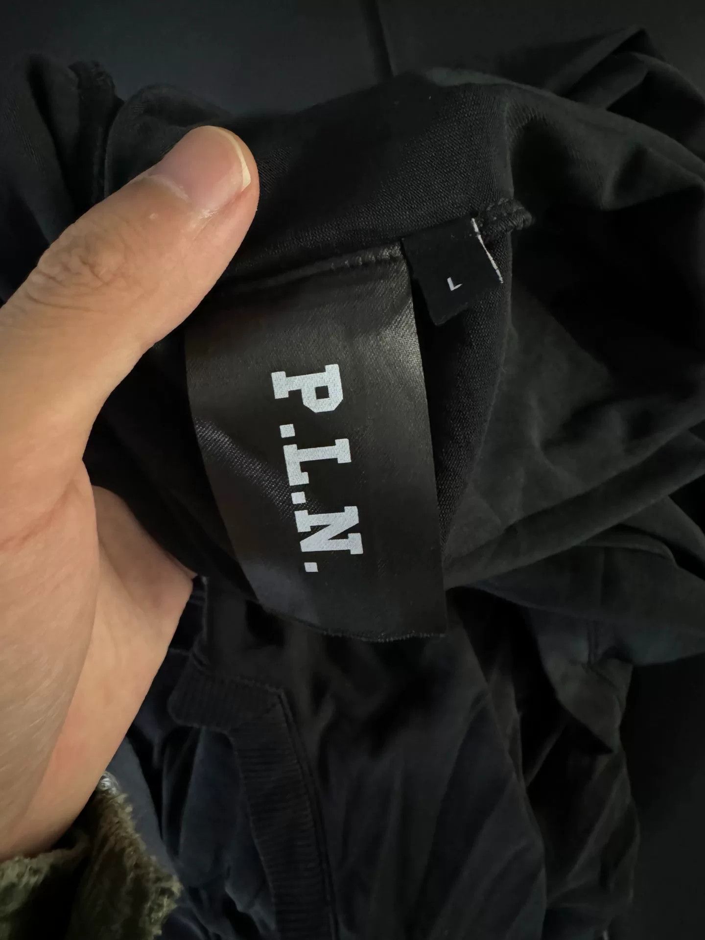 P.L.N. P.L.N. Tight Hooded T-shirt in Black Size US L / EU 52-54 / 3 - 3 Thumbnail