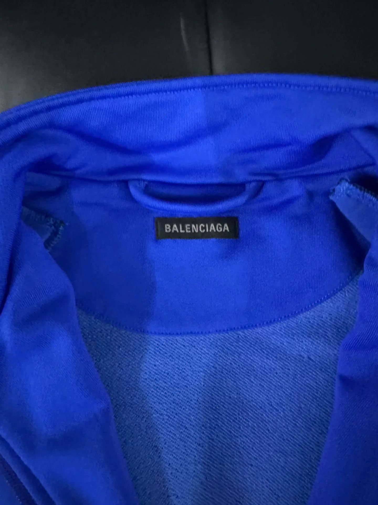 Balenciaga Balenciaga Black Logo Sweatshirt with Shoulder Pads Size US L / EU 52-54 / 3 - 3 Thumbnail