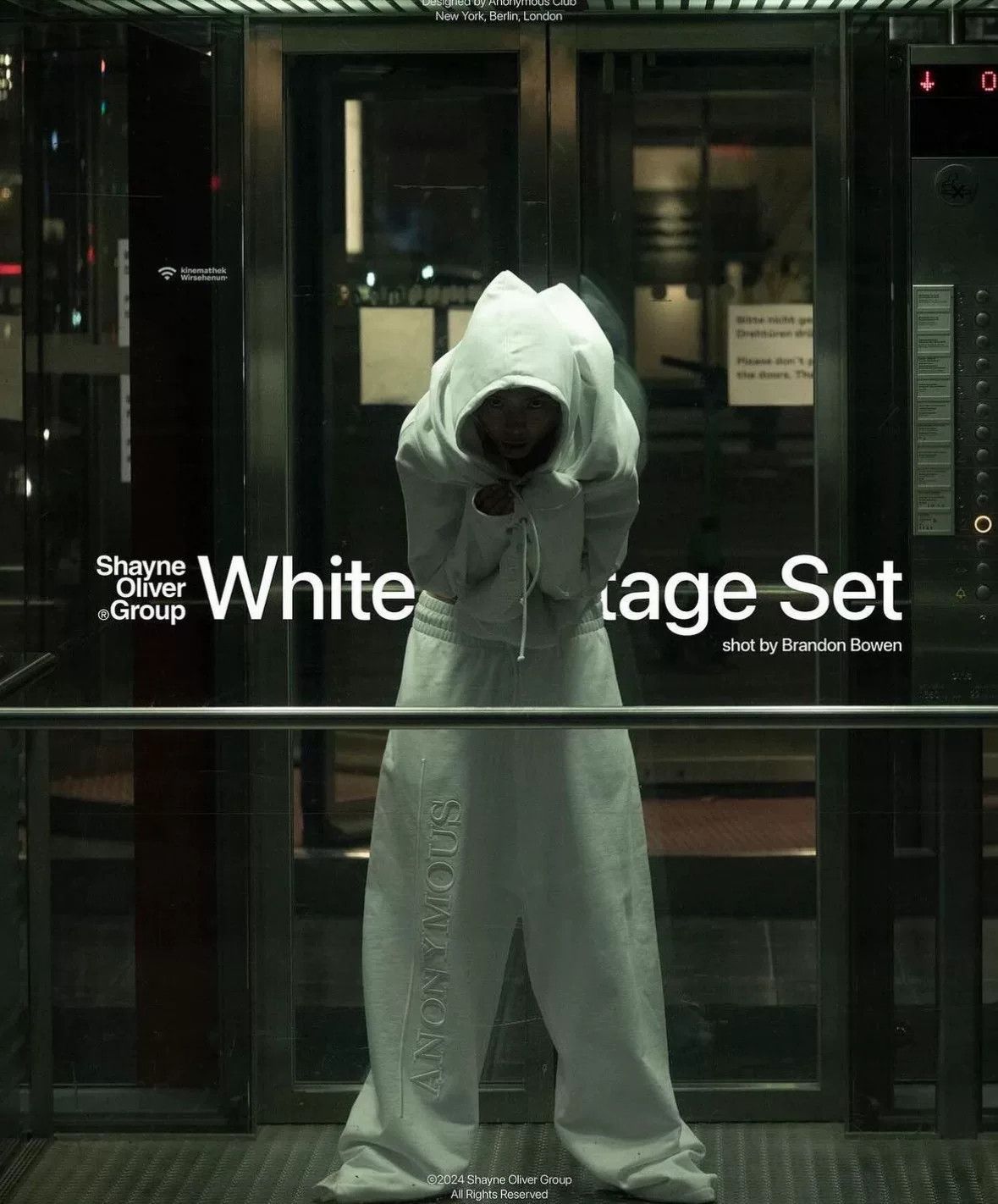 Anonymous Club Anonymous Club White Hoodie for Friends Size US M / EU 48-50 / 2 - 9 Thumbnail