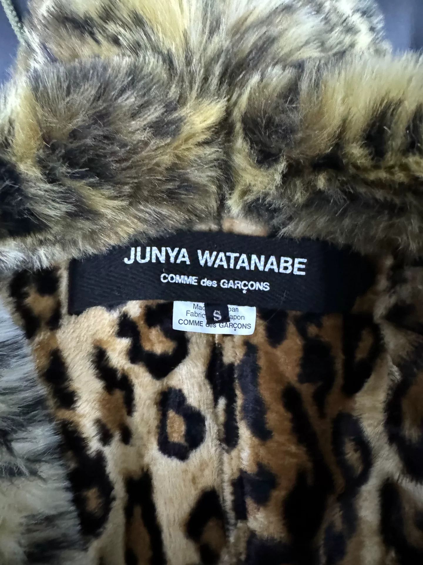 Junya Watanabe Junya Watanabe Leopard Print Bomber Jacket Size US XS / EU 42 / 0 - 2 Thumbnail