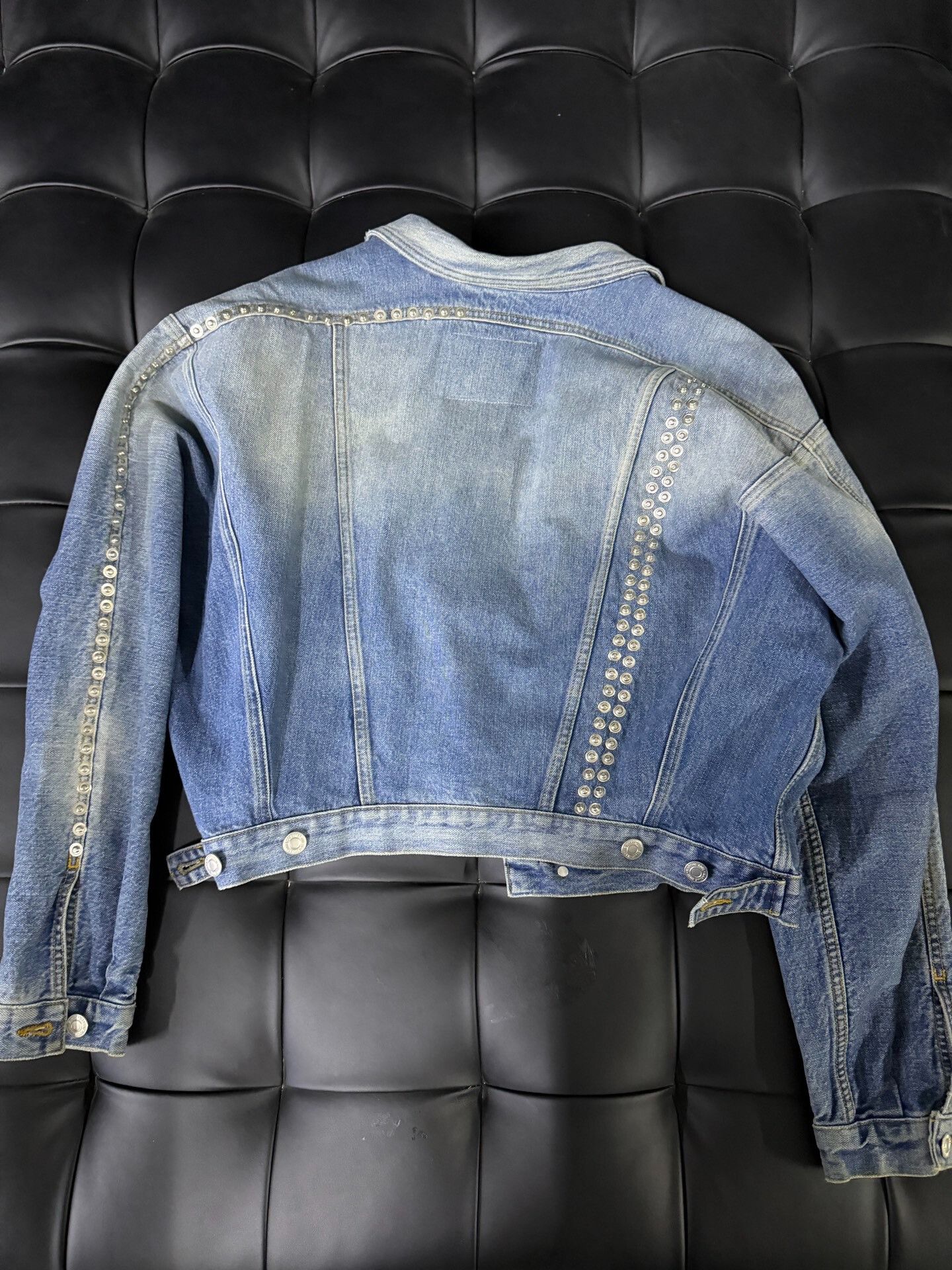 Martine Rose Martine Rose Studded Denim Jacket Size US XS / EU 42 / 0 - 2 Thumbnail