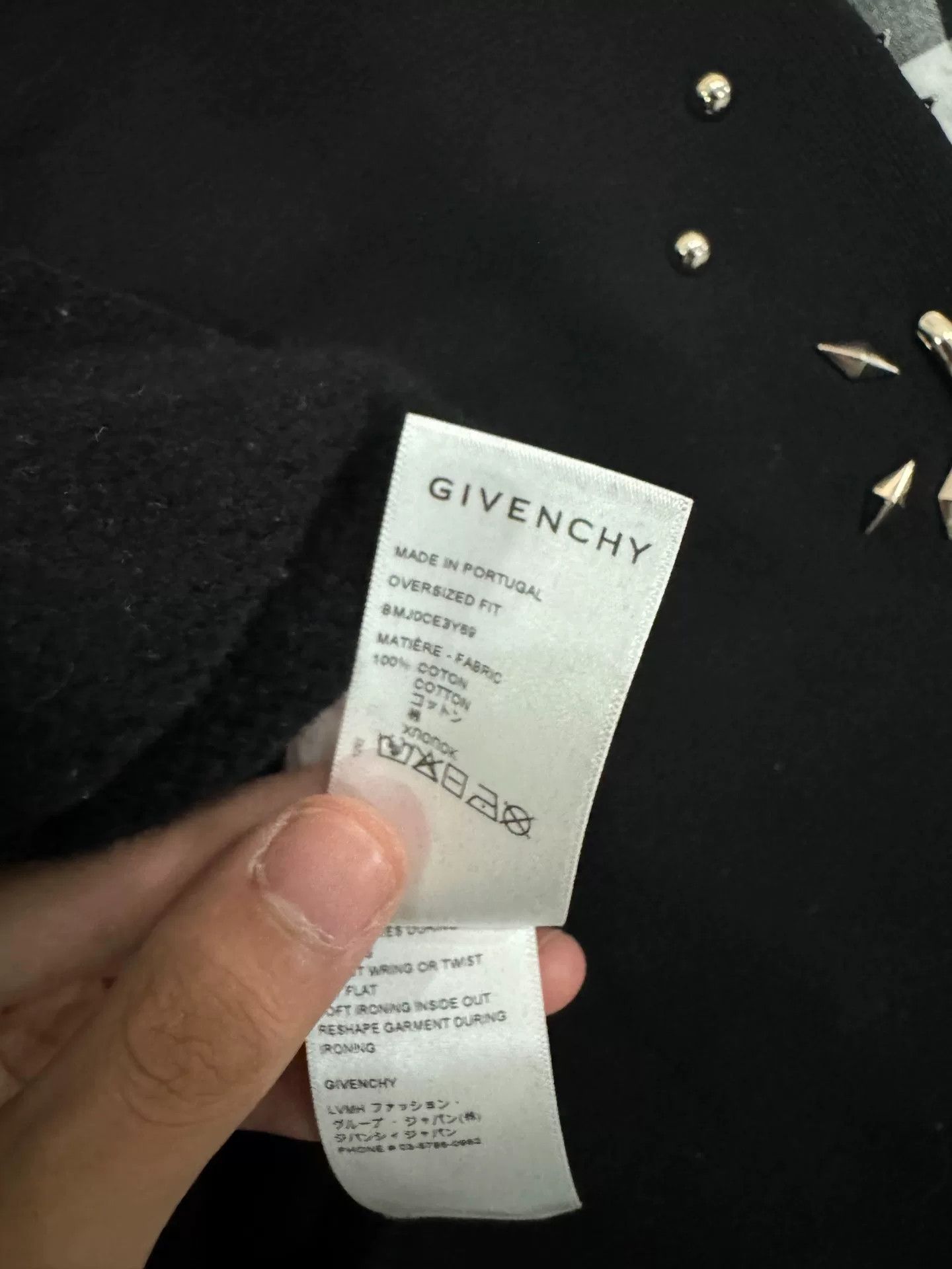 Givenchy Givenchy MMW Studded Sweatshirt Size US L / EU 52-54 / 3 - 3 Thumbnail