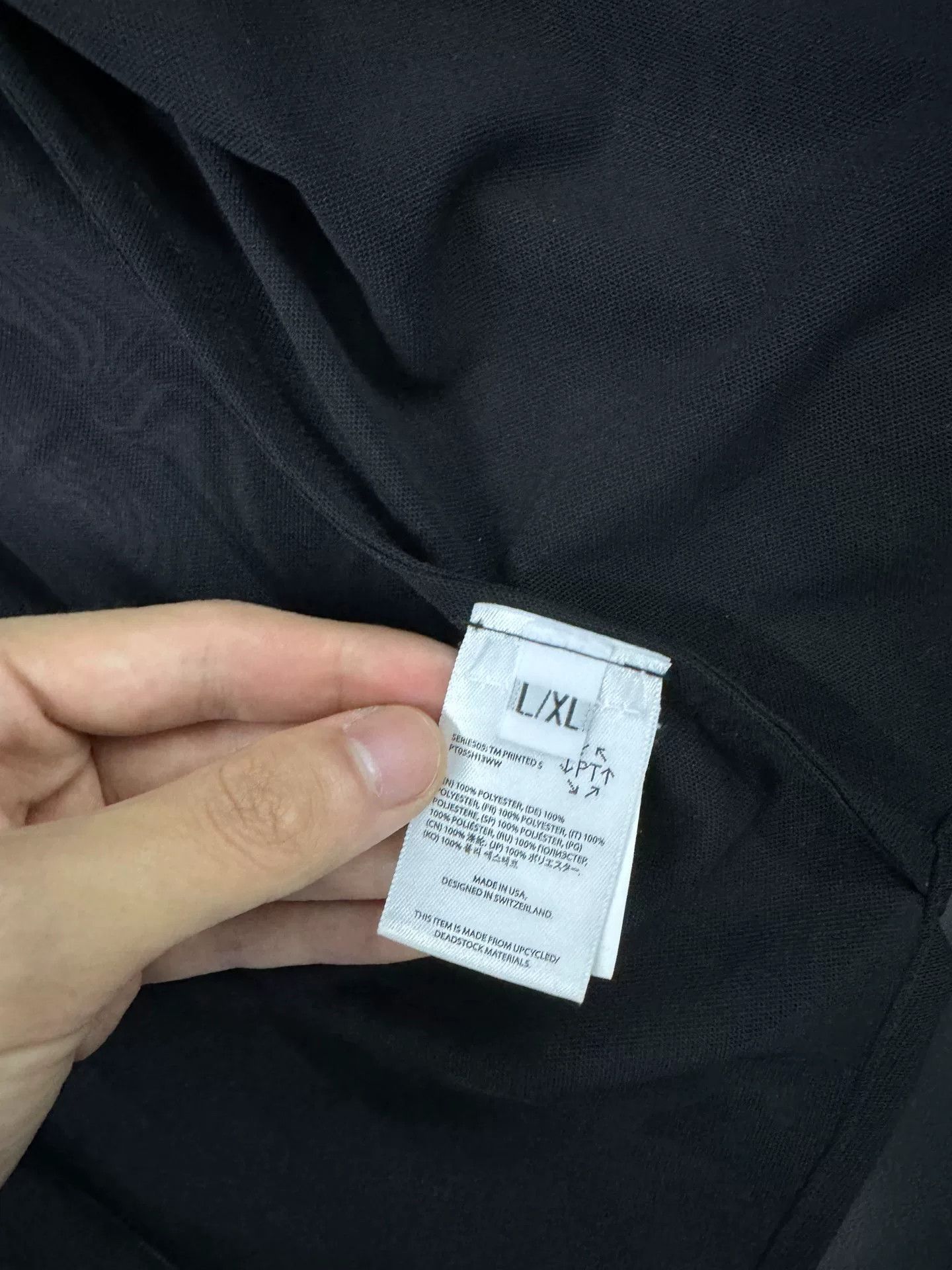 Japanese Brand Prototype Mesh Cross Print Shirt Size US L / EU 52-54 / 3 - 4 Thumbnail