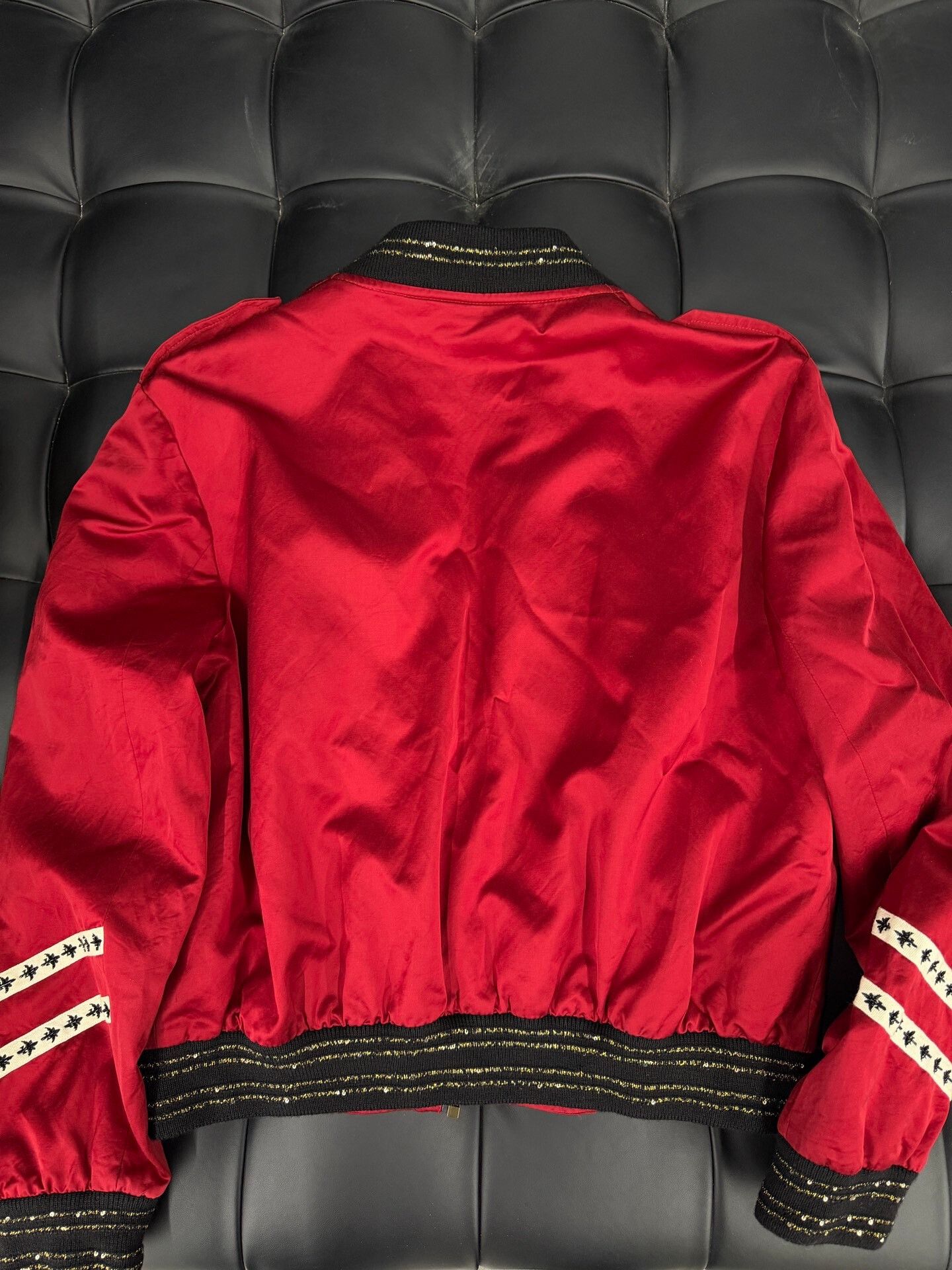 Saint Laurent Paris Saint Laurent Red Pilot Jacket Size US L / EU 52-54 / 3 - 4 Thumbnail