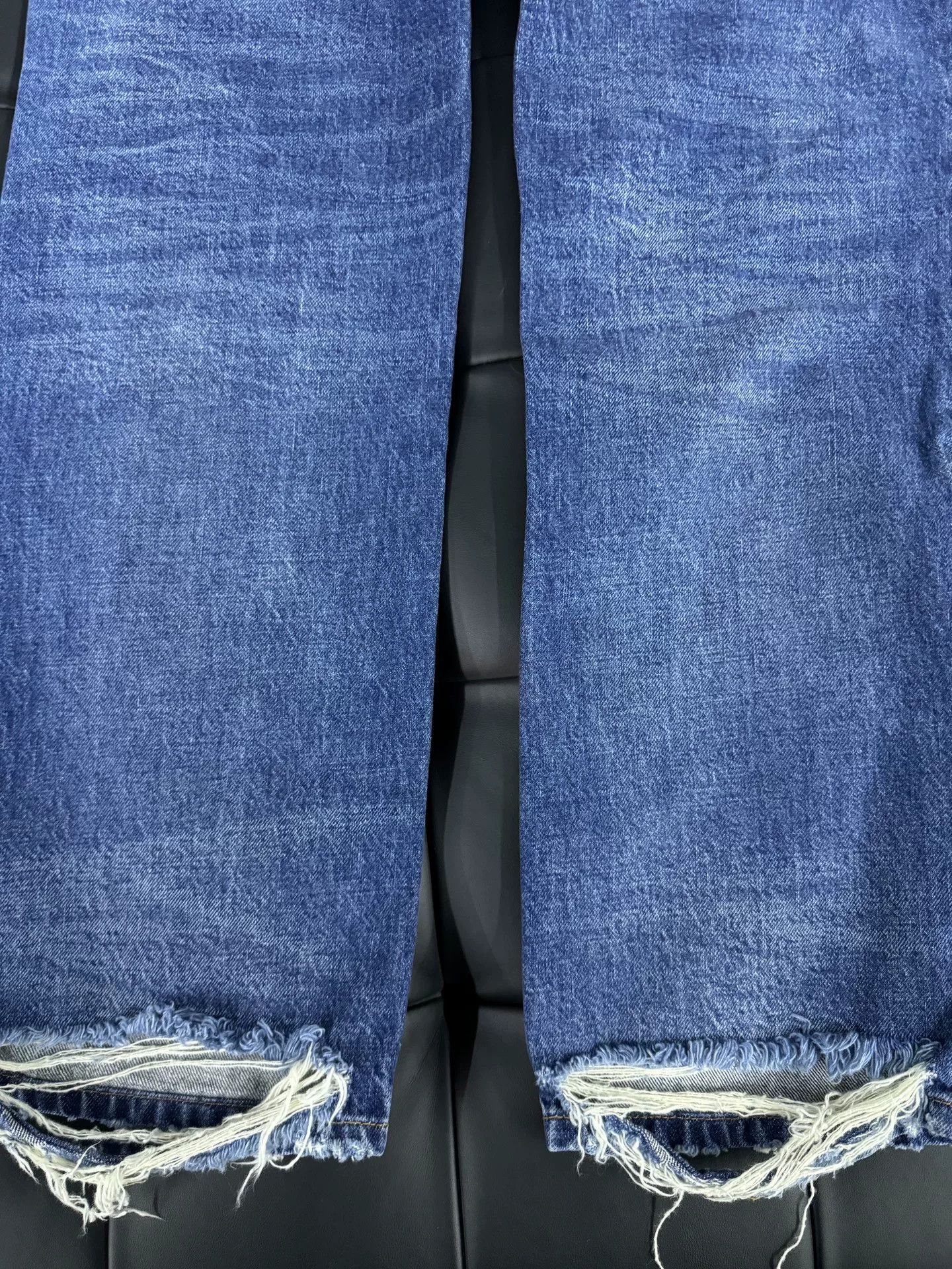 Balenciaga Balenciaga Straight Cut Distressed Jeans Size US 30 / EU 46 - 5 Thumbnail
