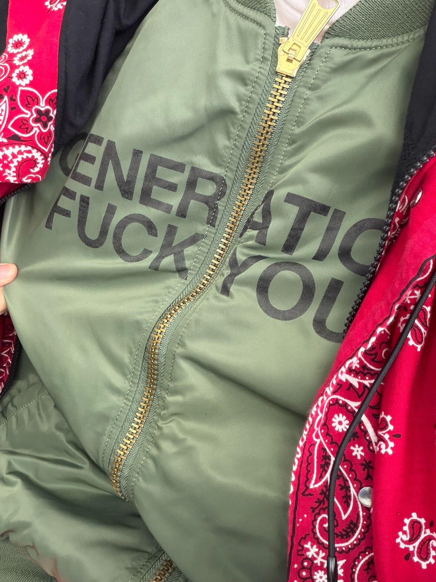 Supreme Supreme Undercover Reversible Bomber Jacket Size US L / EU 52-54 / 3 - 6 Thumbnail