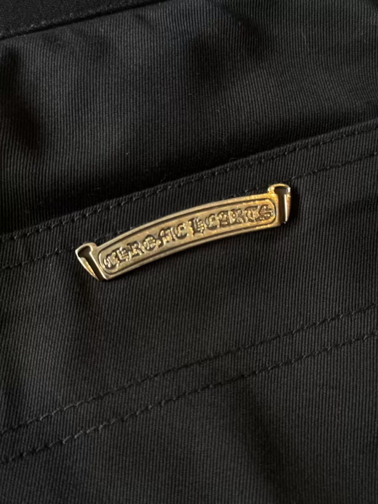 Chrome Hearts Chrome Hearts Black Cargo Shorts with Studs Size US 36 / EU 52 - 4 Thumbnail