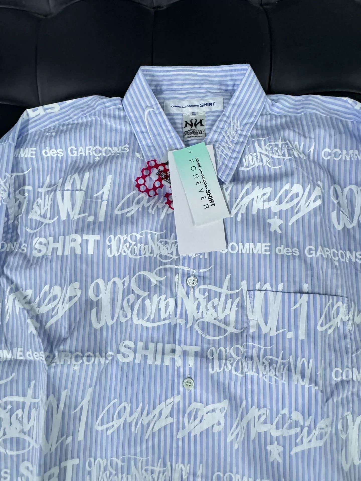 A$AP Nast A$AP NAST × CDG Limited Edition Shirt Size XL / US 12-14 / IT 48-50 - 3 Thumbnail
