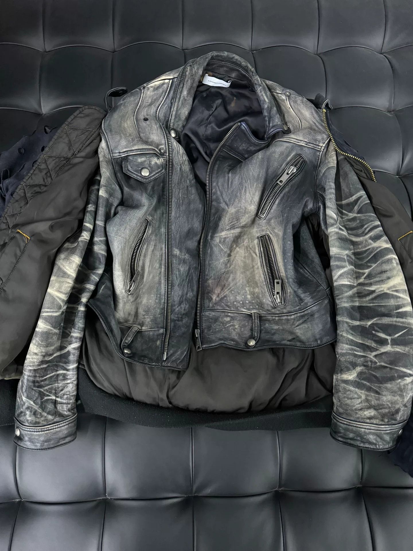 ALEXANDER DIGENOVA Alexander Digenova Two-in-One Bomber Jacket Size US M / EU 48-50 / 2 - 2 Thumbnail