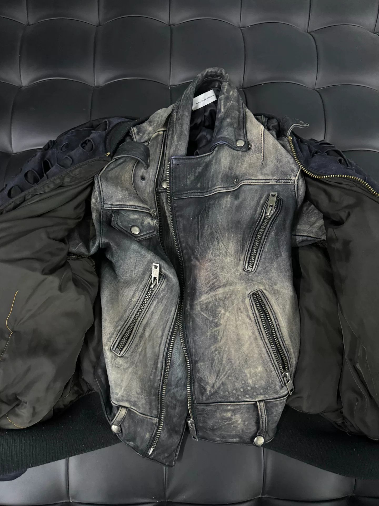 ALEXANDER DIGENOVA Alexander Digenova Two-in-One Bomber Jacket Size US M / EU 48-50 / 2 - 3 Thumbnail