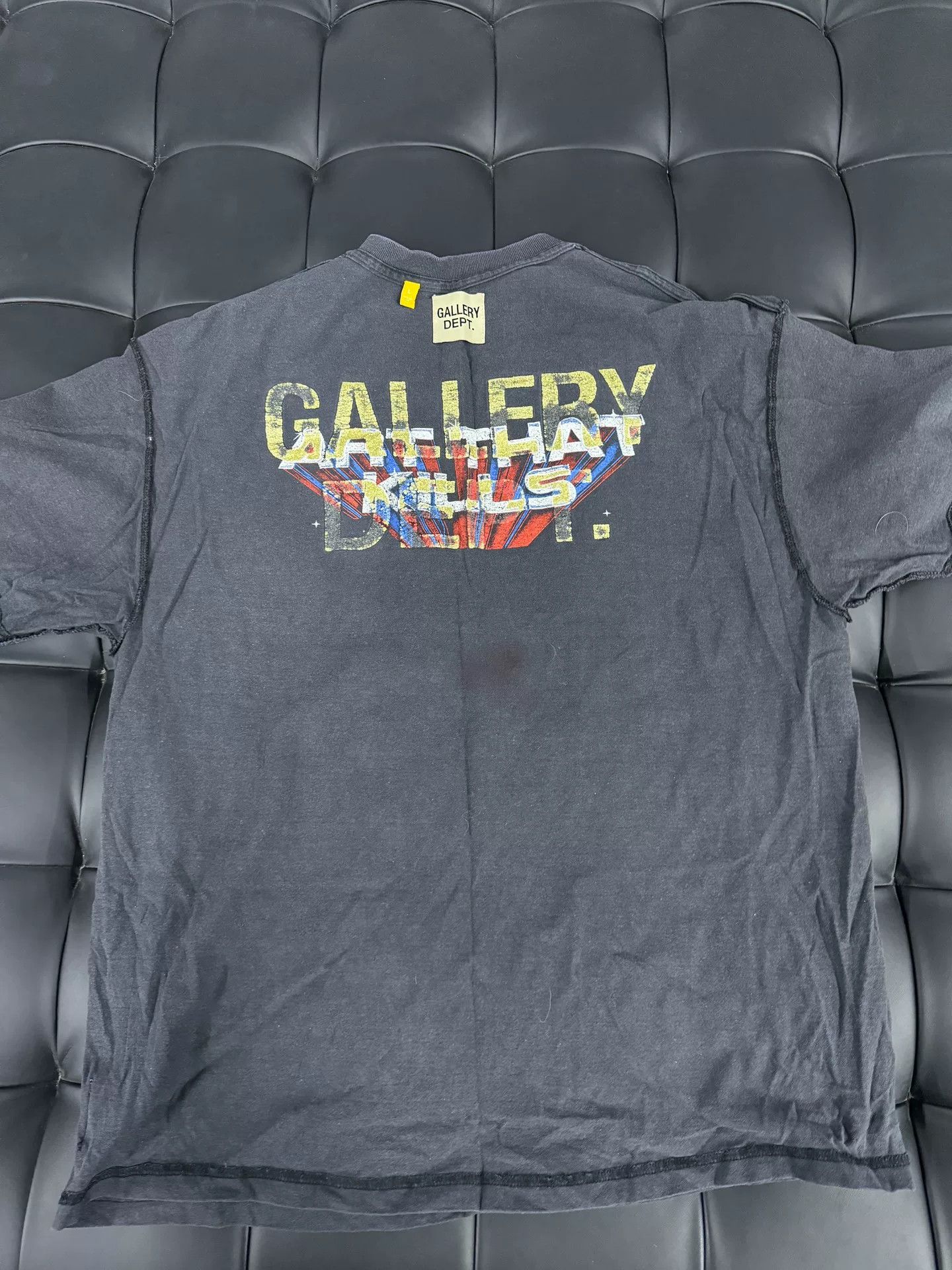 Gallery Dept. Gallery Dept Short Sleeve Tee Shirt Size US L / EU 52-54 / 3 - 2 Thumbnail