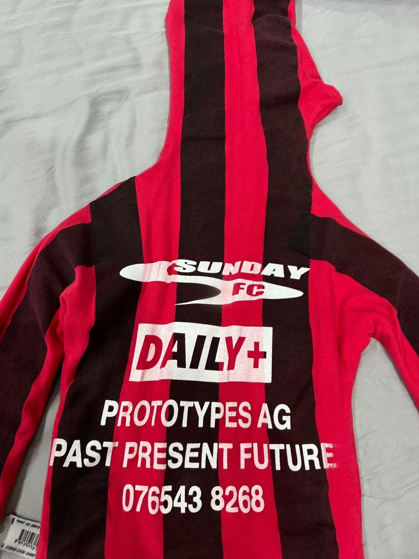 Vetements Red Slim Fit Bodysuit Prototype Size US S / EU 44-46 / 1 - 7 Thumbnail