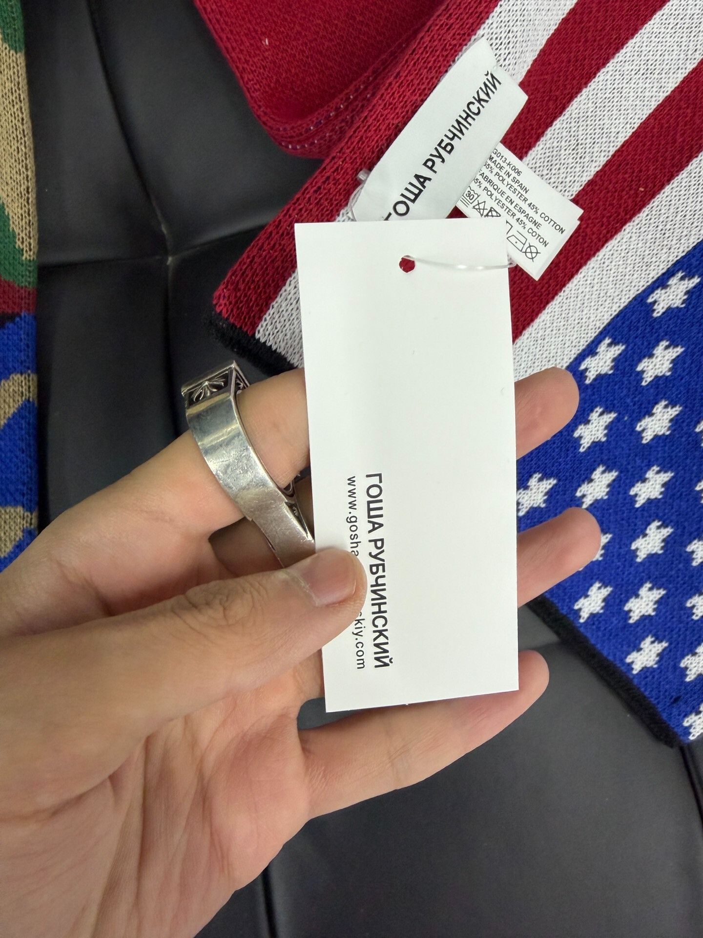Gosha Rubchinskiy GOSHA RUBCHINSKIY Camouflage Pattern Scarf Size ONE SIZE - 5 Thumbnail
